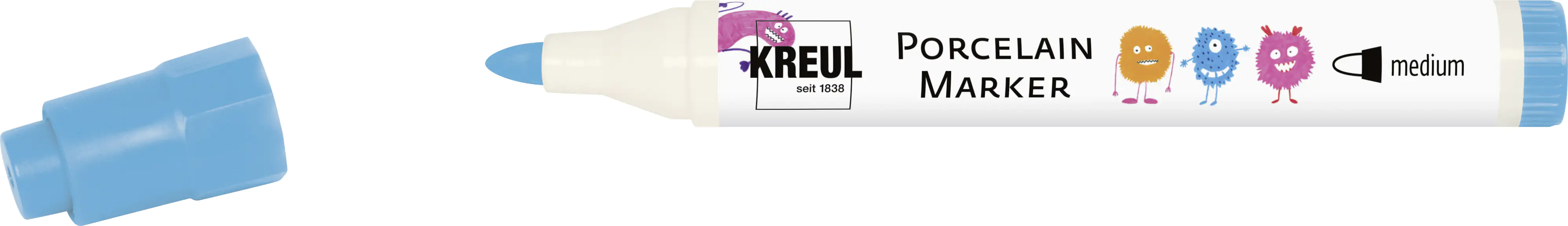 Kreul PorcelainPen easy hellblau 1 - 3 mm