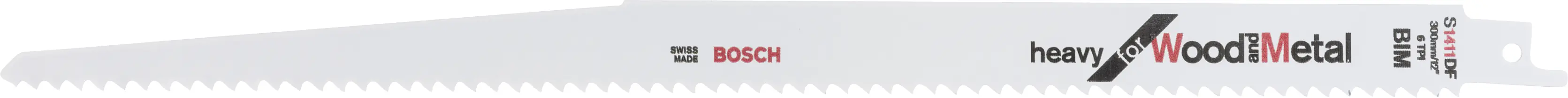 Bosch Säbelsägeblatt S 1411 DF Heavy for Wood and Metal 2 Stück Bosch Säbelsägeblatt S 1411 DF Heavy for Wood and Metal 2 Stück