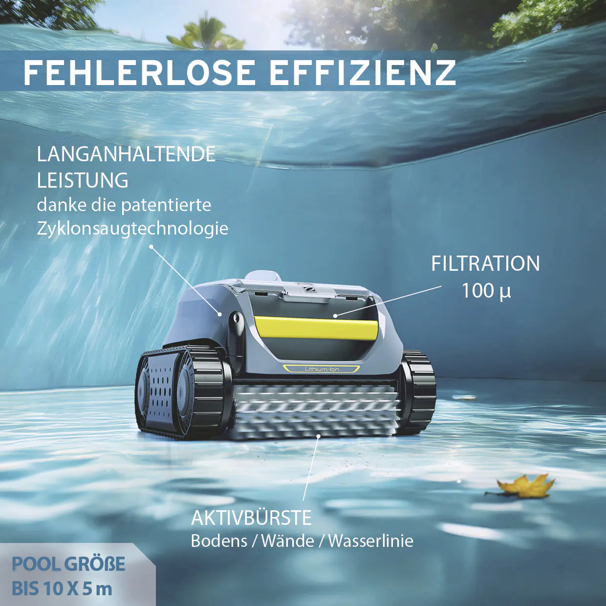 Zodiac Poolroboter OF 4220 iQ kabellos