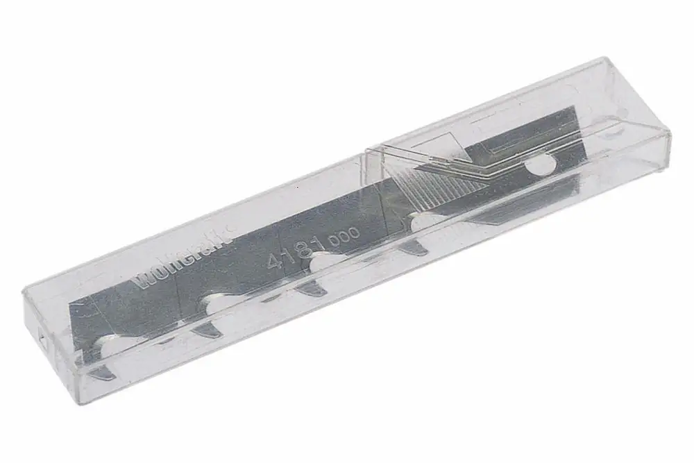 Wolfcraft Hakenabbrechklingen 18 mm 5 Stück