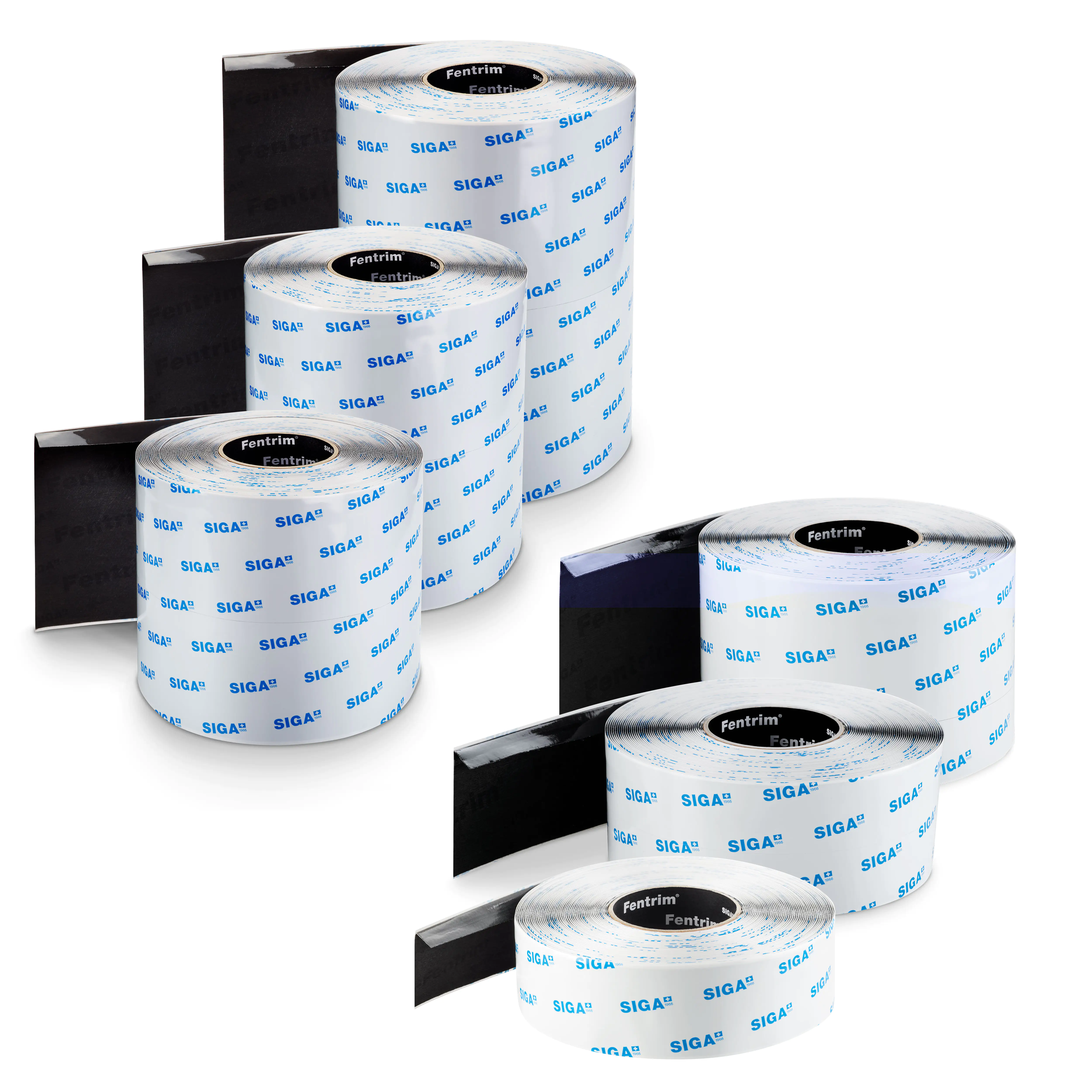 Siga Klebeband Fentrim IS 2 25 m x 7,5 cm schwarz