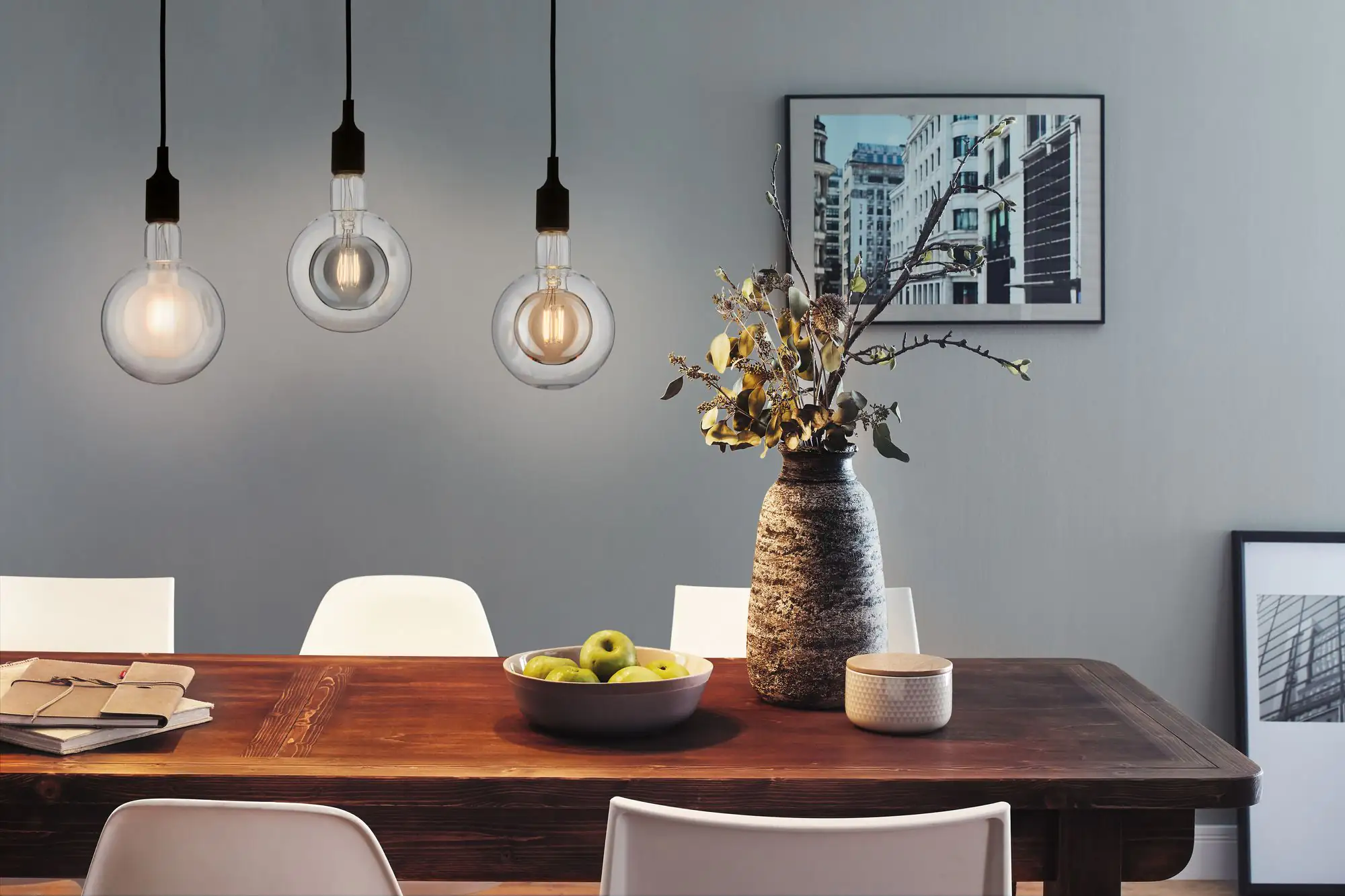 Paulmann LED Leuchtmittel G95 Inner Shape Rauchglas 4 W E27 dimmbar