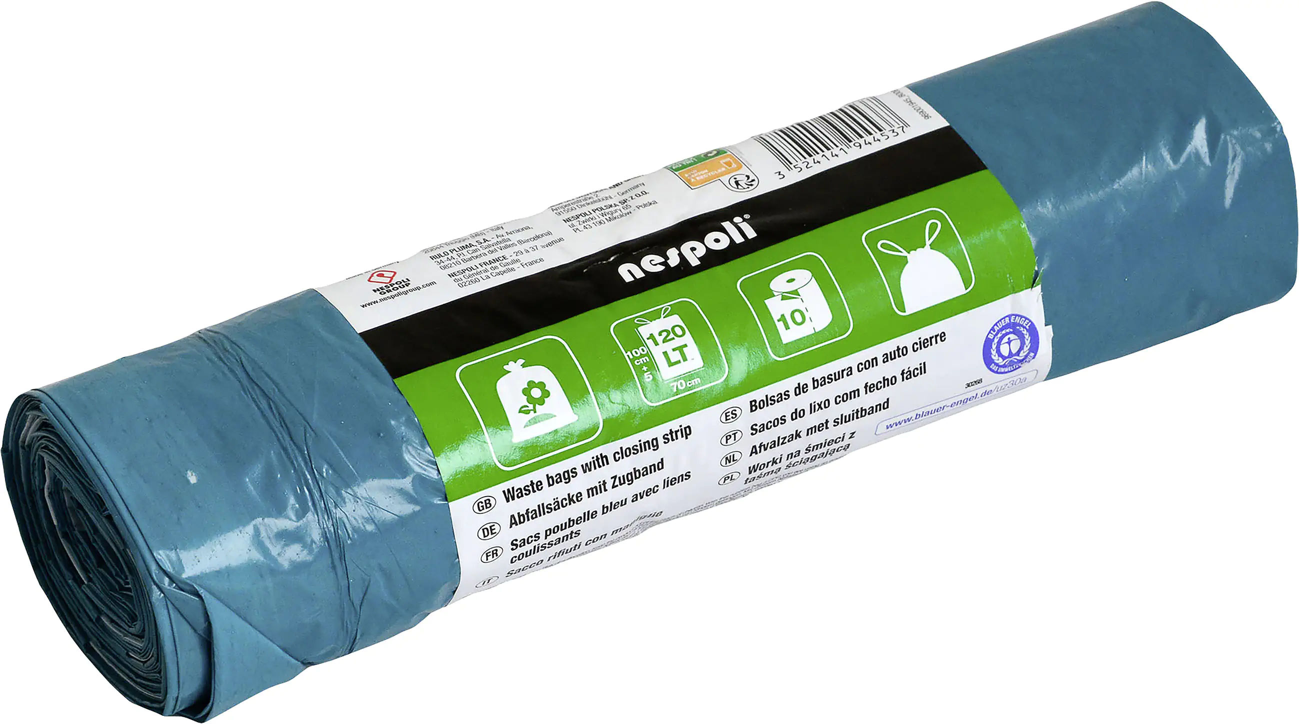 Nespoli Abfallsack 120 L 10 Stück