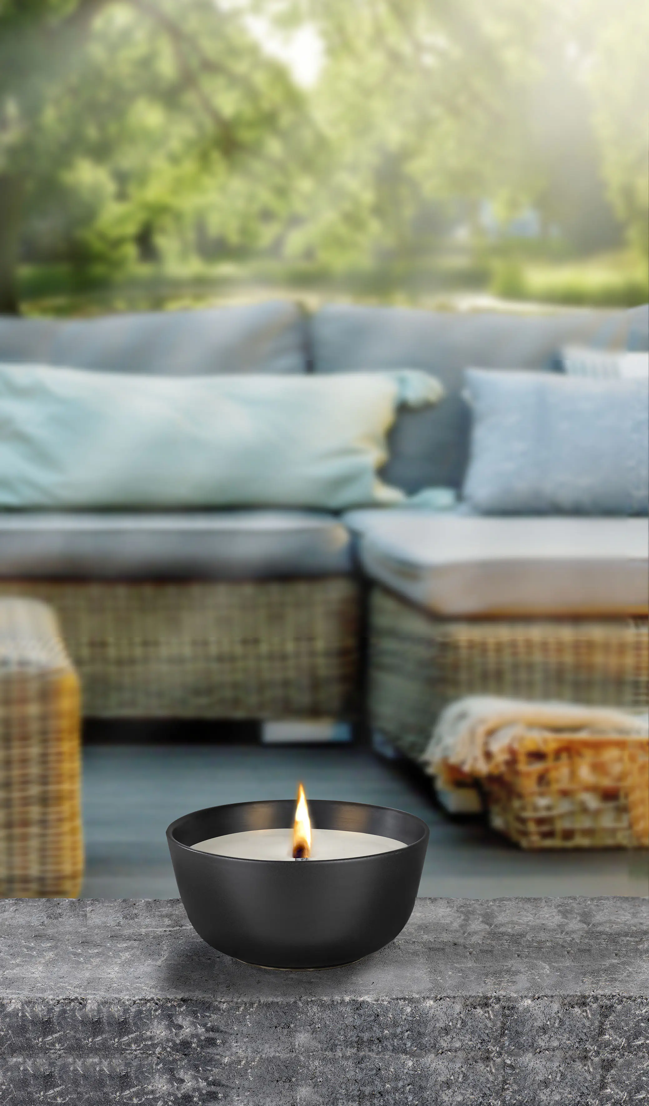 Glorex Kerzendocht Outdoor 12 x 0,6 cm 3 Stück