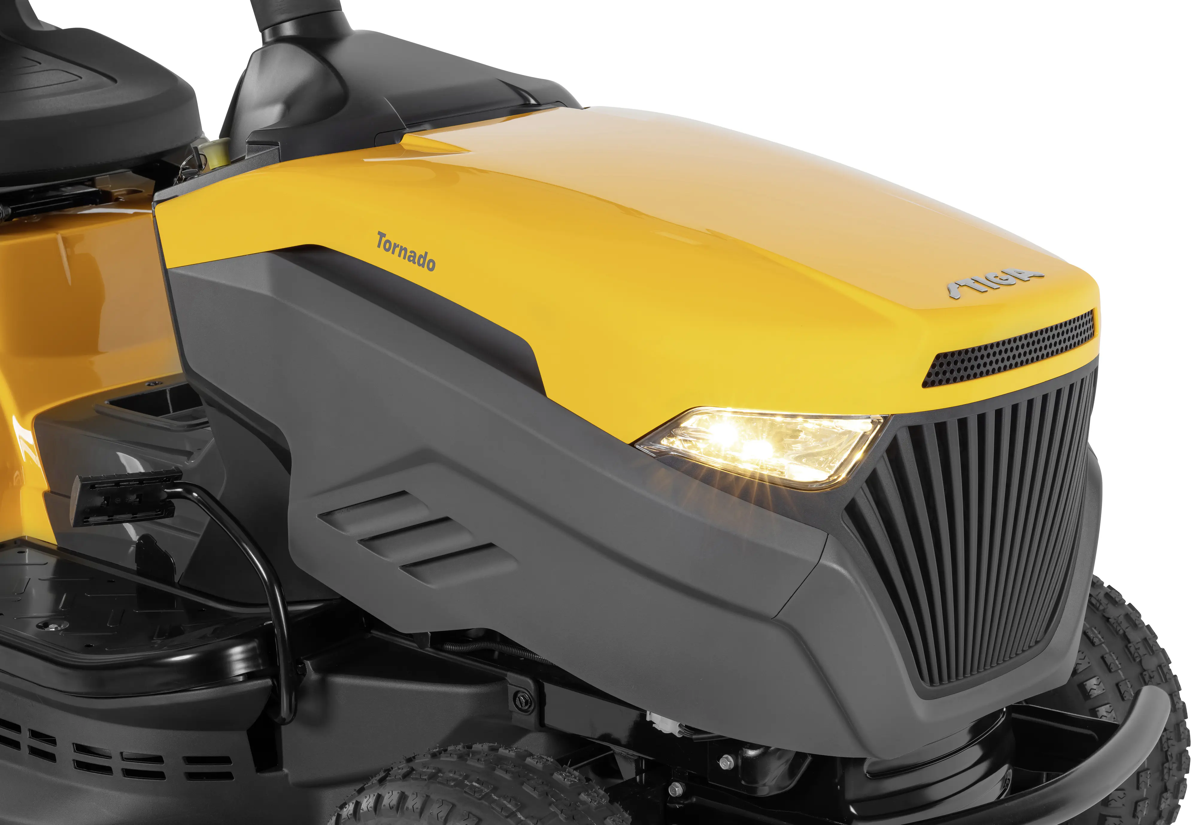 Stiga Rasentraktor TORNADO 398 7,5 kW, 98 cm Schnittbreite, inkl. Mulchkit & Anhängerkupplung