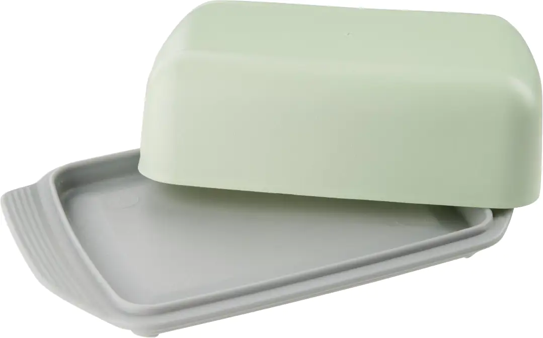 Fackelmann Butterdose ECO 16,5 x 10,5 cm, grün