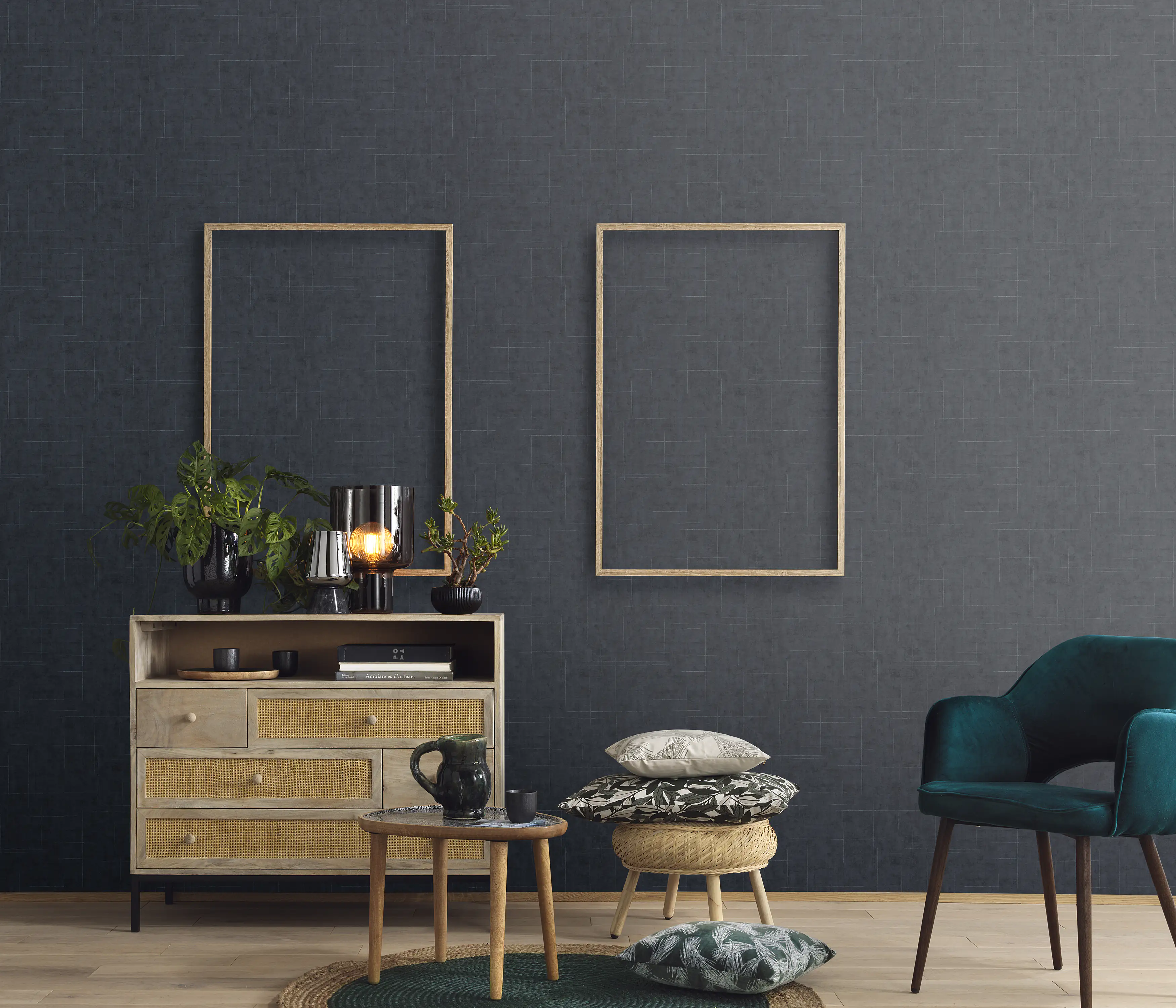 Guido Maria Kretschmer Vliestapete 10006-15 Fashion For Walls stein schwarz 10,05 x 0,53 m