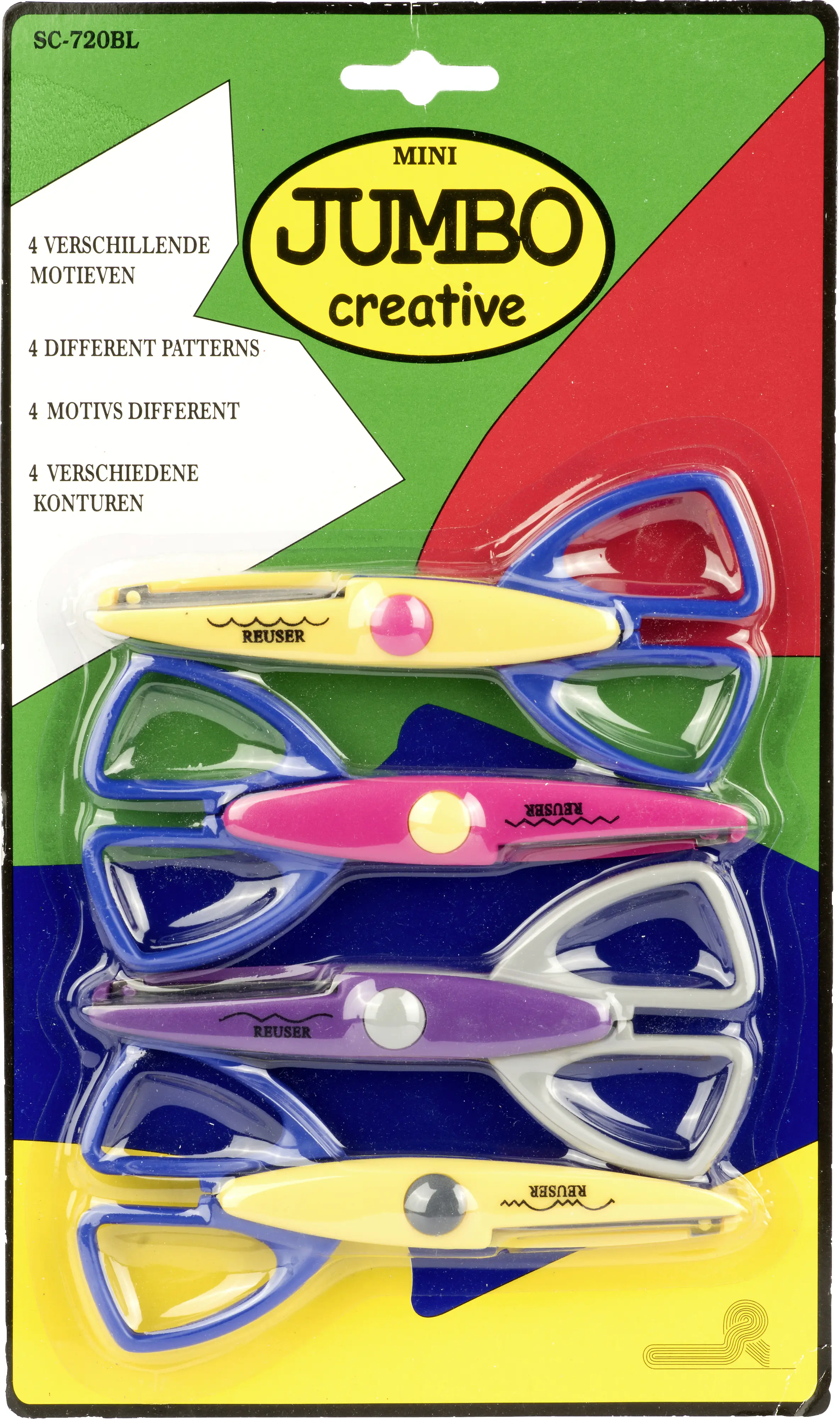 Konturenscheren 4 Motive Set