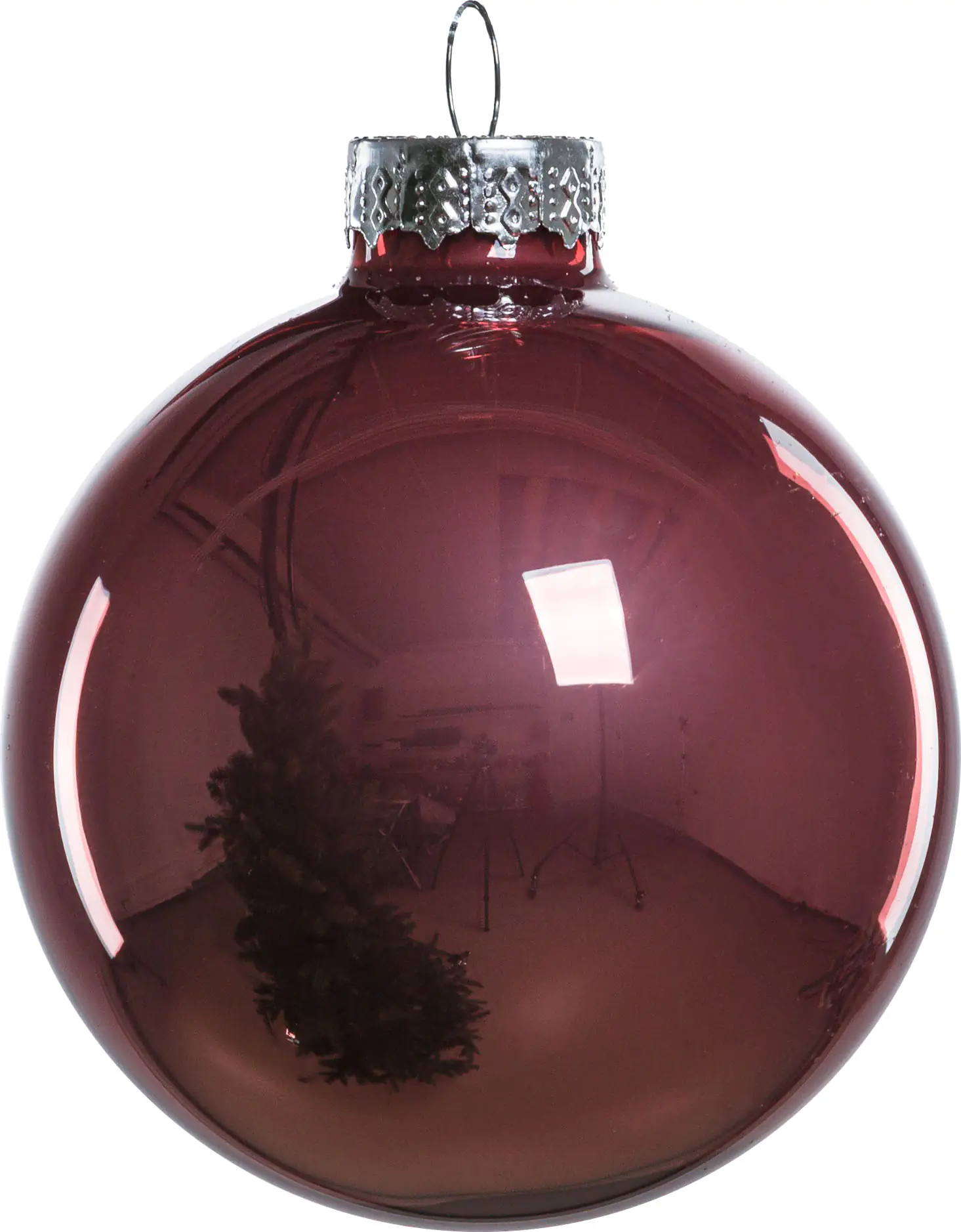 4333692642798_03 TrendLine Weihnachtskugeln aus Glas Ø 5/ 5,7/ 6,7 cm rosa 42 Stück