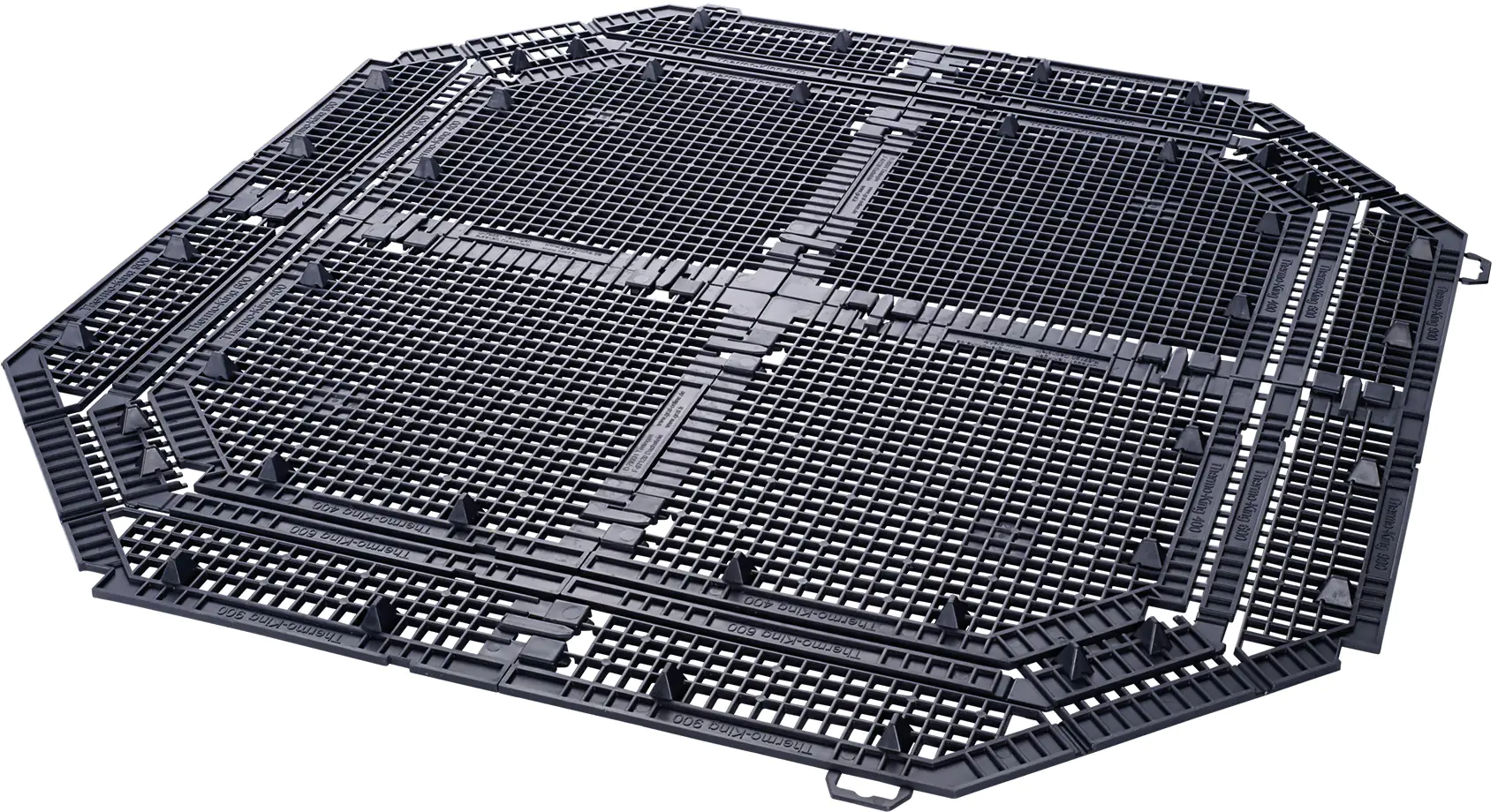 Garantia Bodengitter zu Komposter Thermo-King, 600 l, schwarz Garantia Bodengitter zu Komposter Thermo-King, 600 l, schwarz