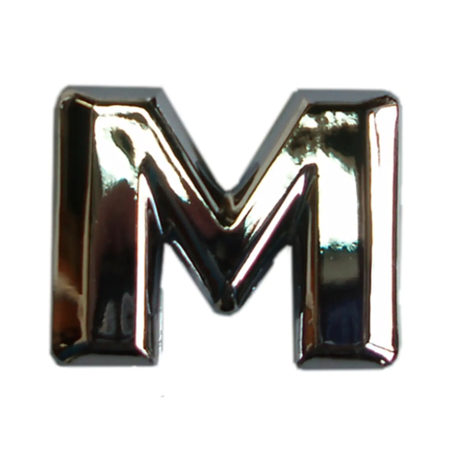 Hermann Schütz 3D-Relief-Chrome-Buchstabe M 25x35mm