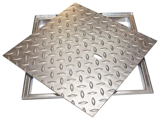 ACO Access Cover Schachtabdeckung Easy stahl verzinkt 30 x 30 x 3,6 cm