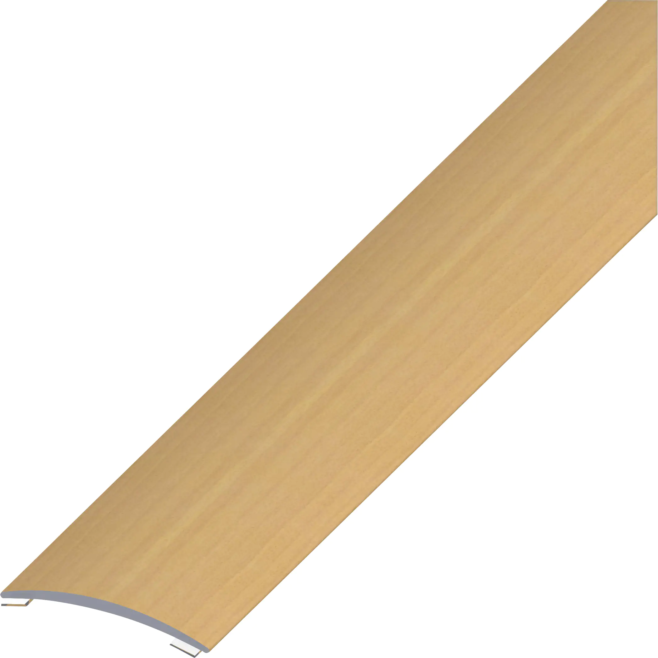 alfer Übergangsprofil 1 m, 40 x 5 mm Alu beschichtet sublimiert buche 