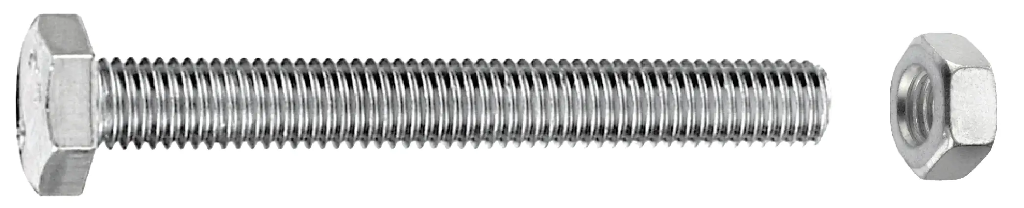 Sechskantschrauben M8 x 70 mm, 30 Stück