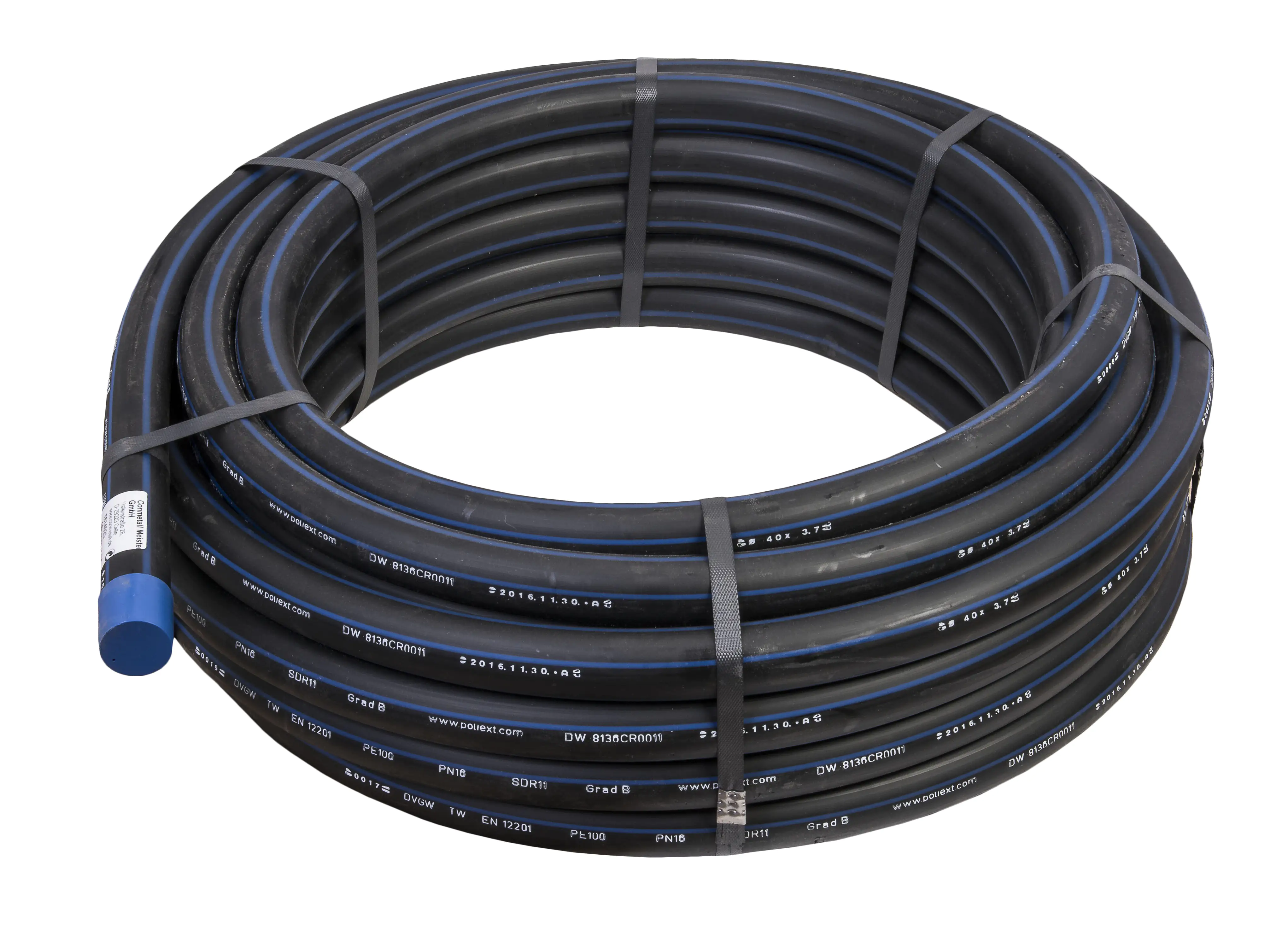 Cornat PE-HD-Rohr Polyethylen, ø 40 mm x 3,7 mm, 25 m