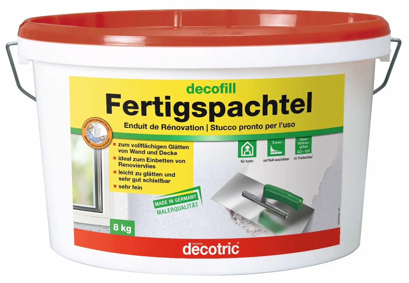 Decotric Decofill Fertigspachtel 8 kg