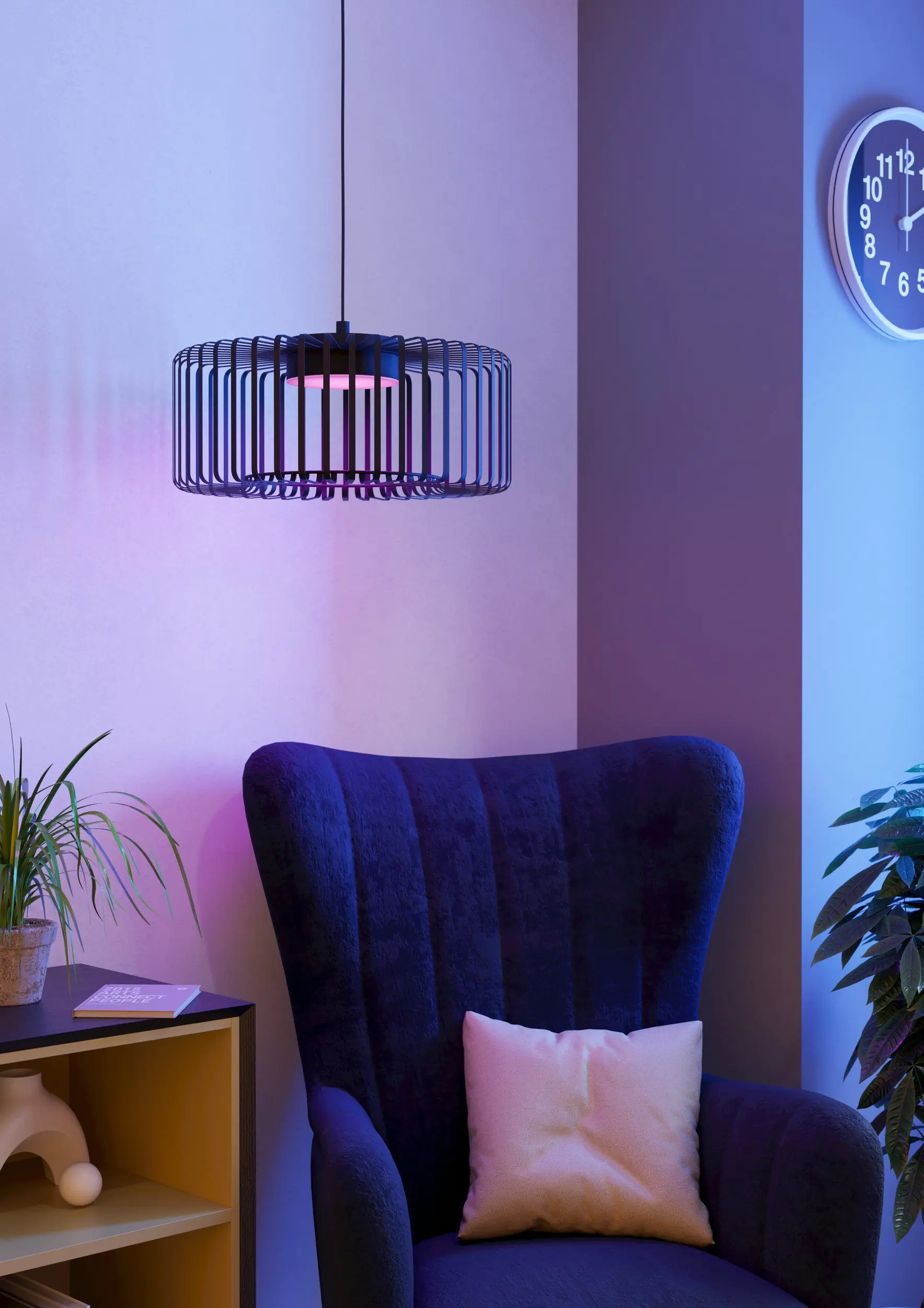 Eglo Connect LED Pendelleuchte Ginestrone-Z schwarz 45 x 110 cm Eglo Connect LED Pendelleuchte Ginestrone-Z schwarz 45 x 110 cm