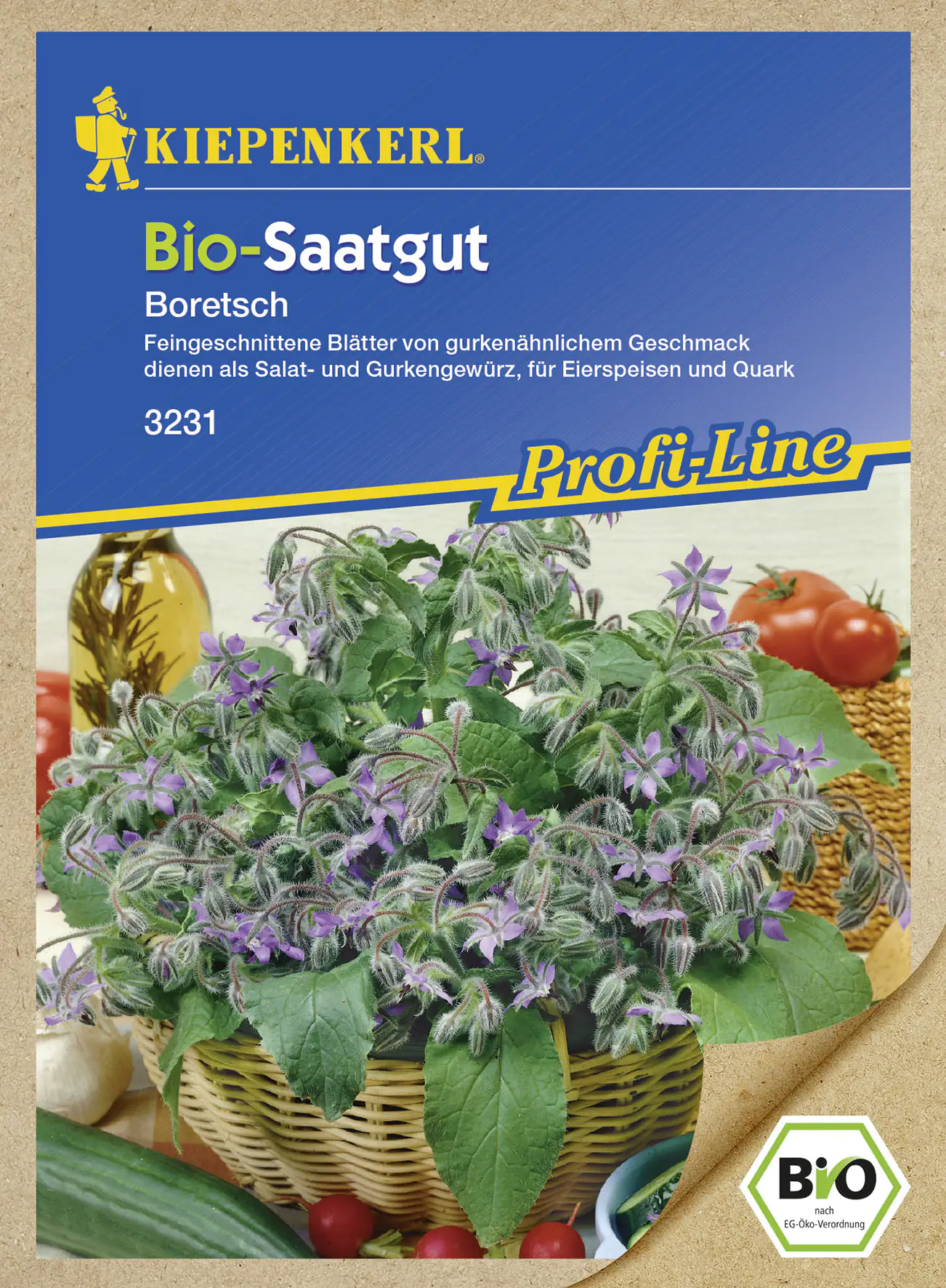 Kiepenkerl Boretsch Borago officinalis, Inhalt ca. 40 Pflanzen kaufen