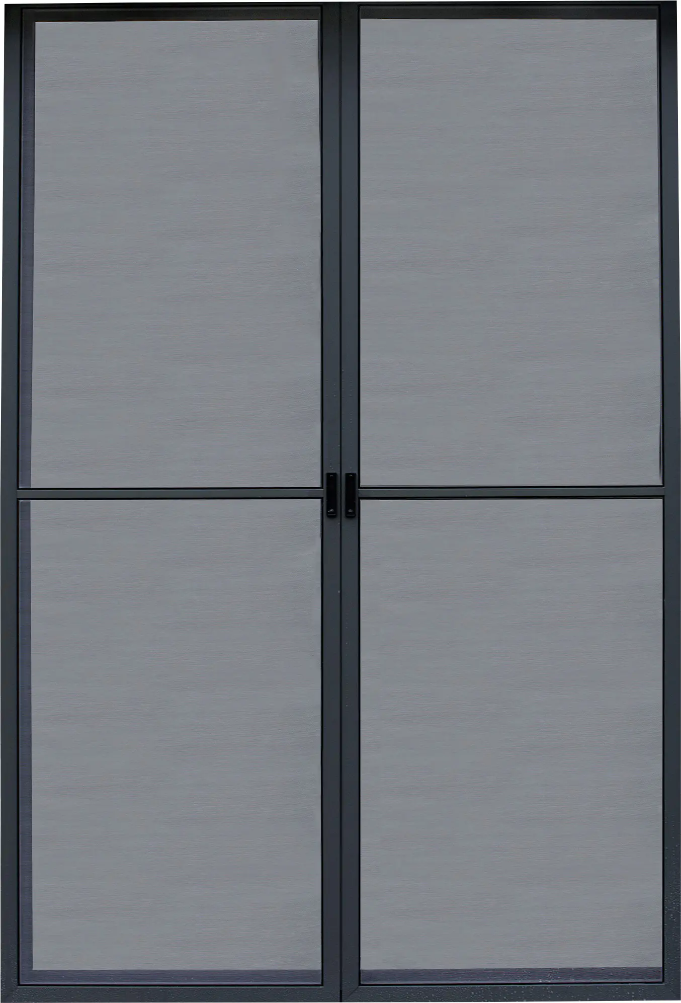 Canopia Pavillon Fliegengittertür Ledro 137 x 205 cm Alu grau