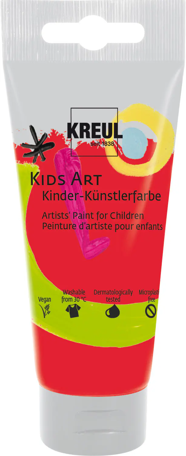 Kreul Kids Art Kinder-Künstlerfarbe zinnoberrot Tube 75 ml Kreul Kids Art Kinder-Künstlerfarbe zinnoberrot Tube 75 ml