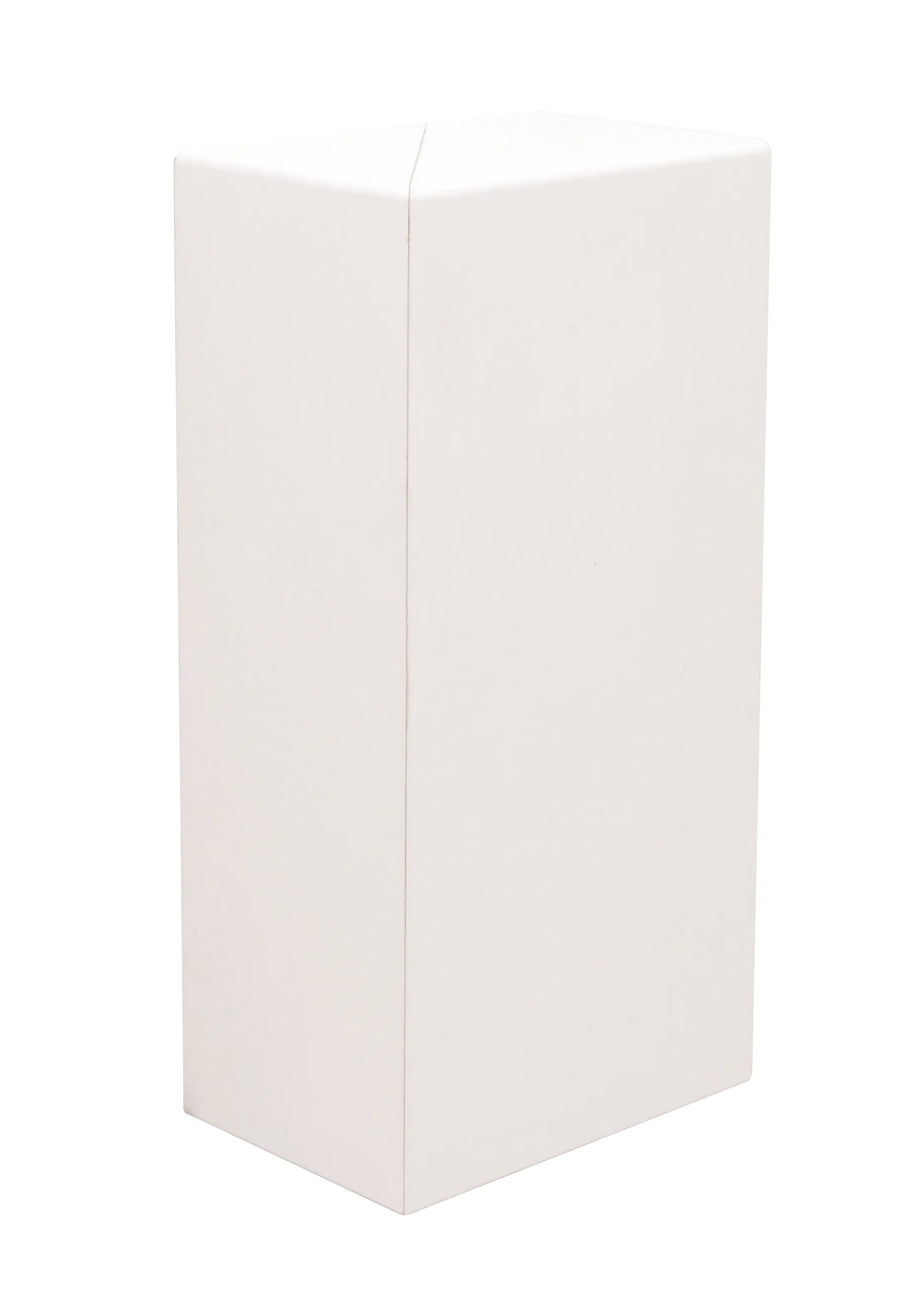 Neuhofer Endstück für Rohrabdeckleiste 15 x 7 x 7 cm weiß