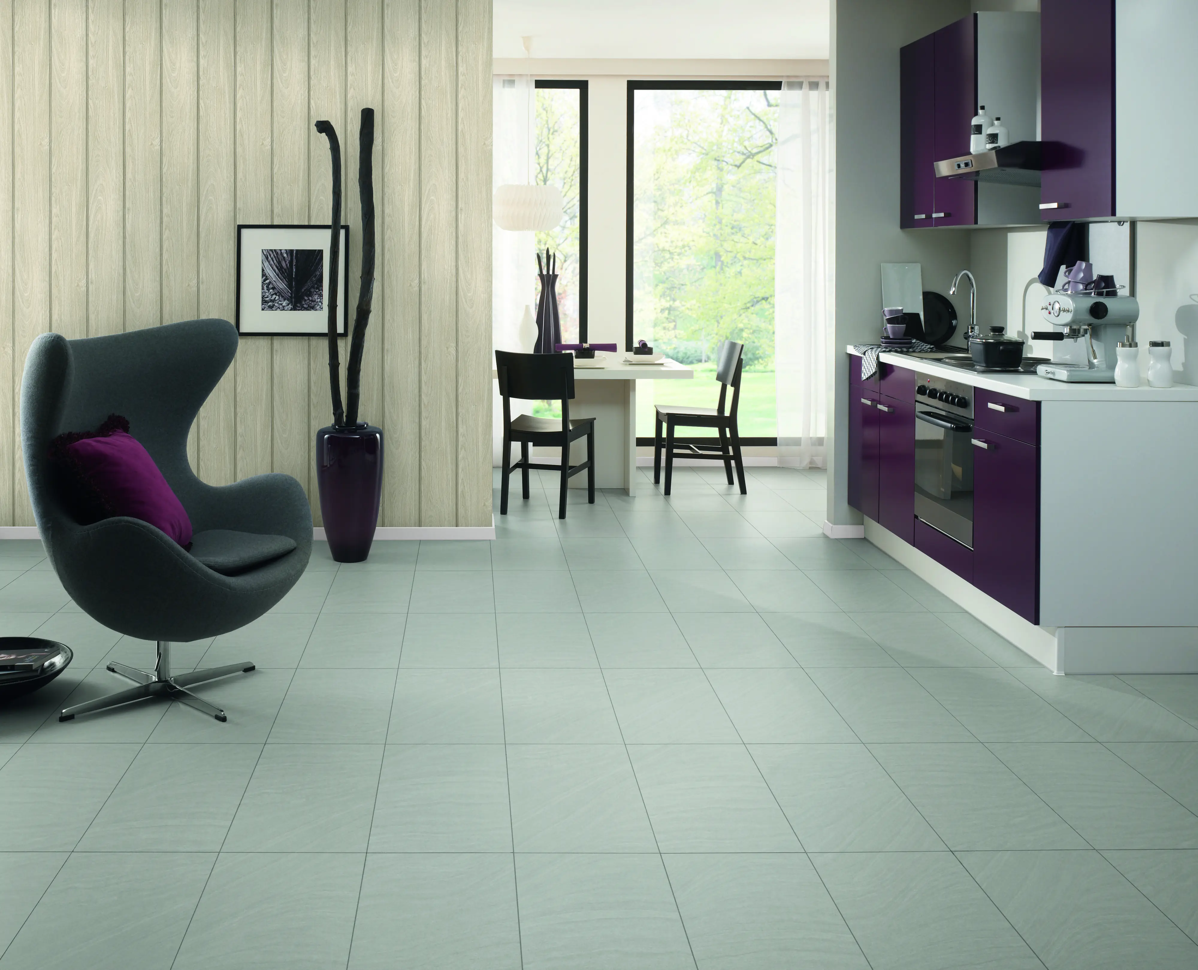 Kronoflooring Wandpaneele Holz Eiche braun-beige 130 x 20,2 x 1 cm