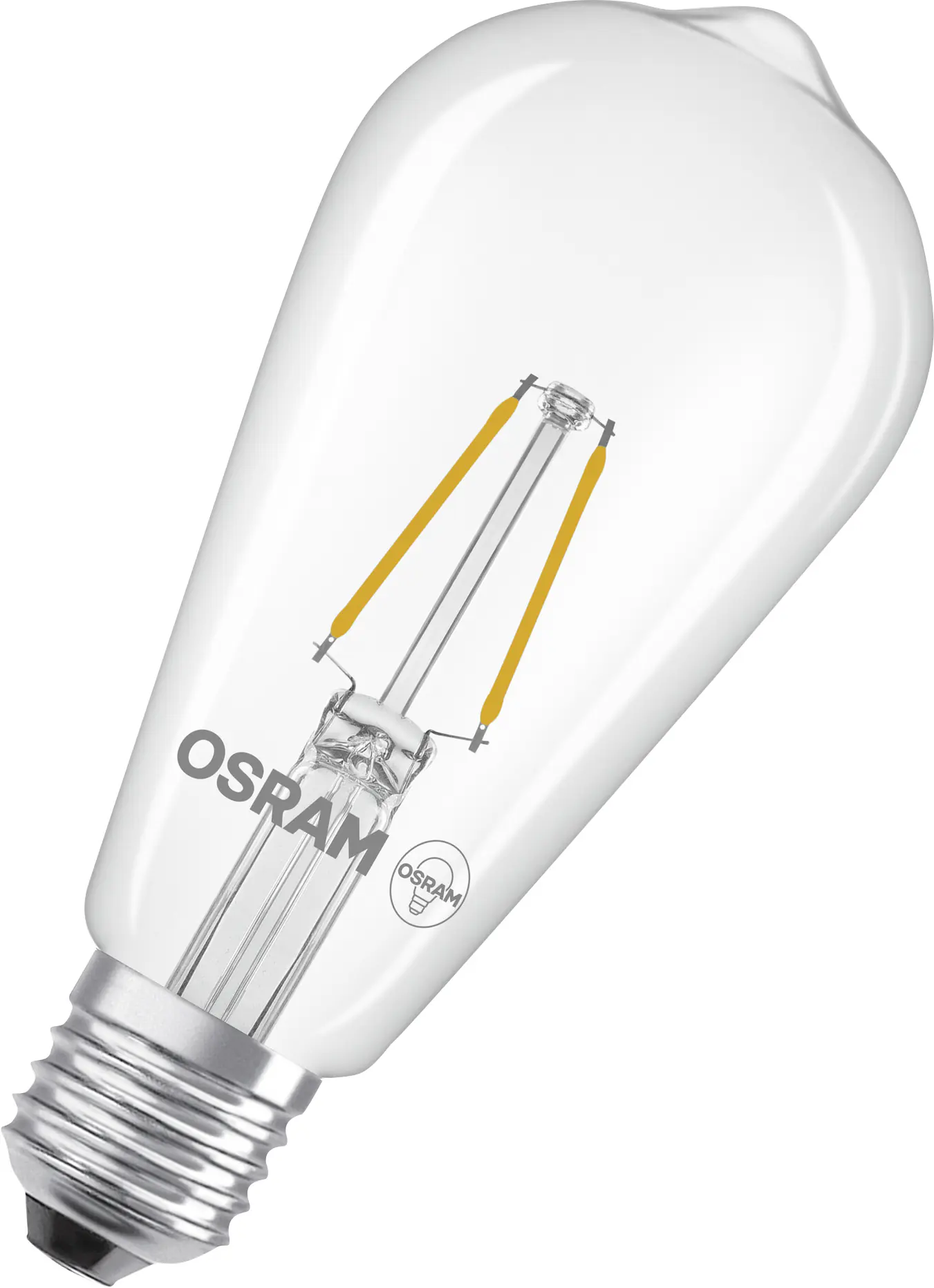 Osram LED Leuchtmittel E27 Star Classic Edison 1,8W klar warmweiß