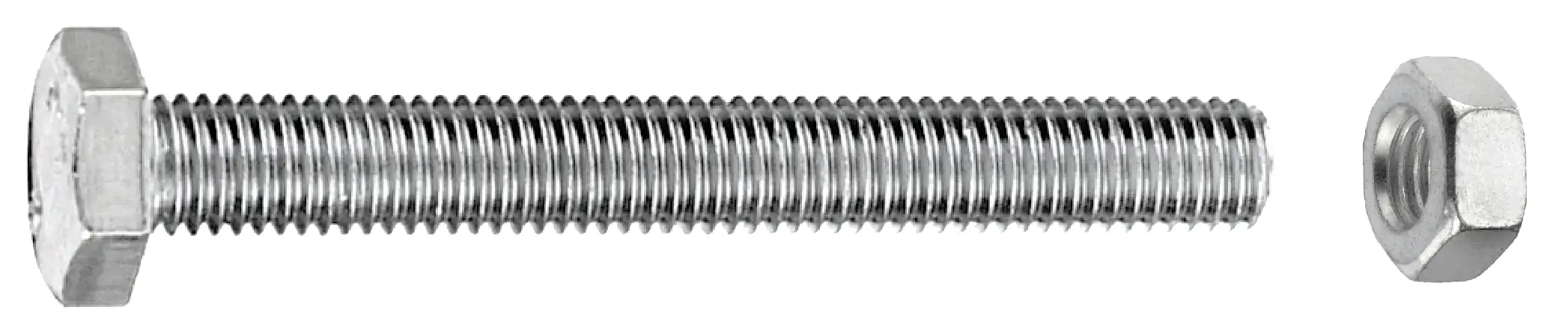 Sechskantschrauben M5 x 60 mm, 100 Stück