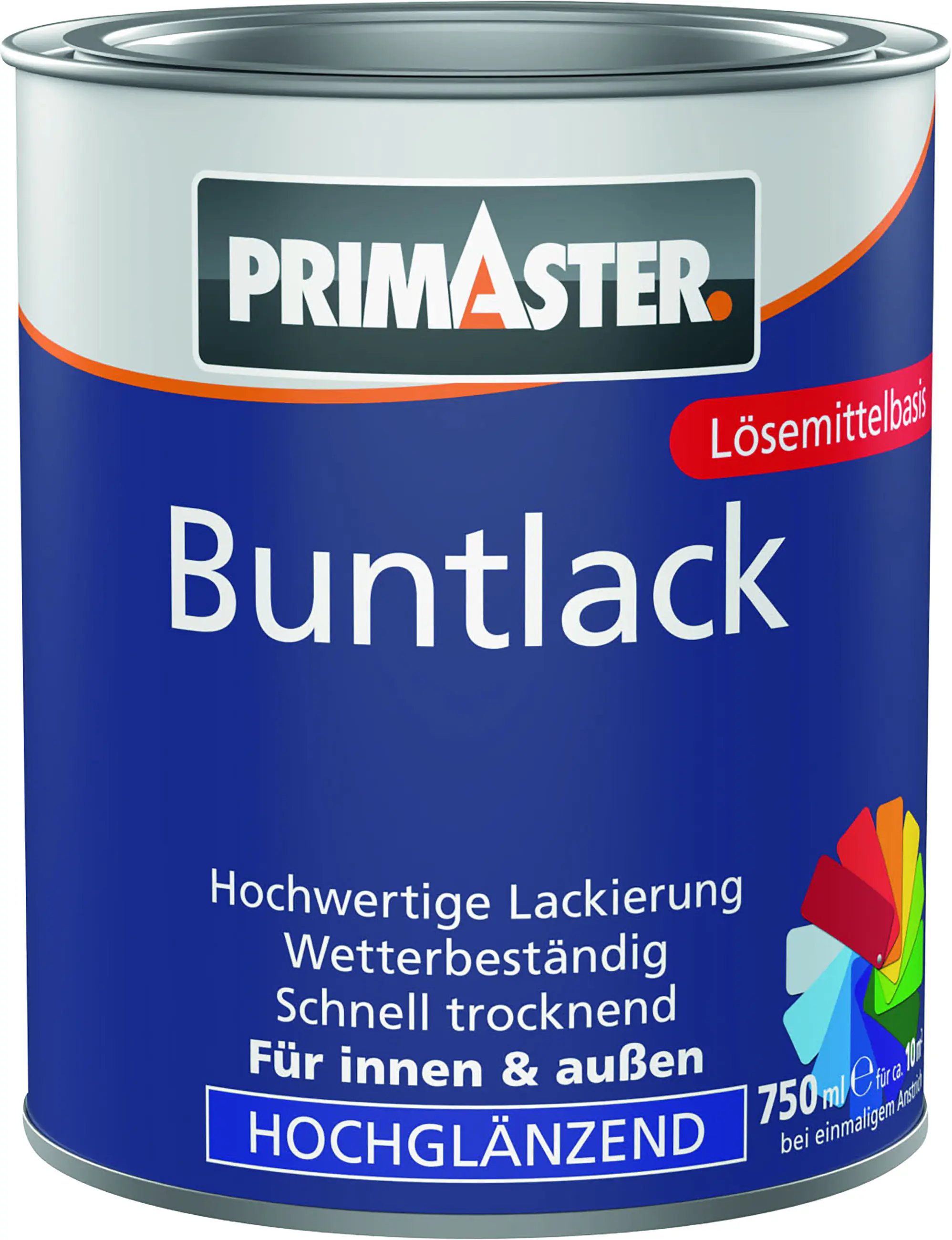 Primaster Buntlack 750 ml feuerrot hochglänzend