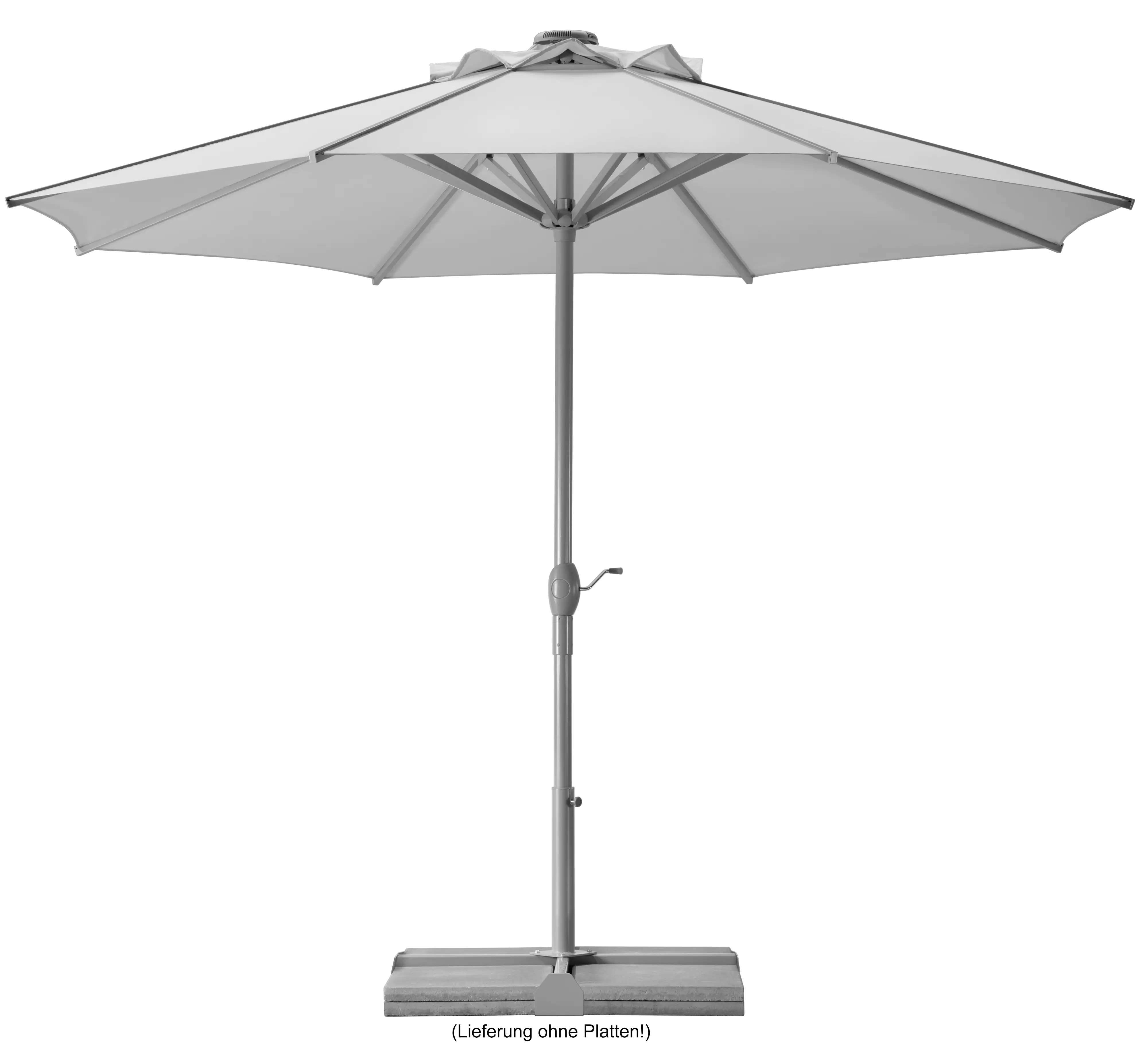Schneider Sonnenschirm Rooftop silbergrau Ø 350 cm Schneider Sonnenschirm Rooftop silbergrau Ø 350 cm