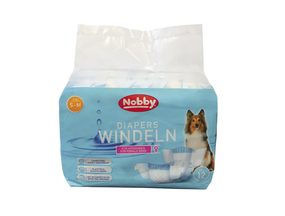 Nobby Windeln für Hündinnen 28 - 40 cm, 12 Stück