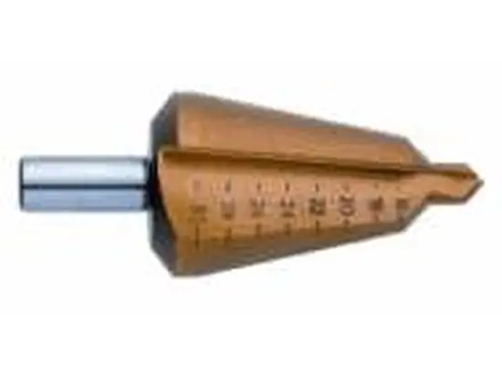 Exact Blechschälbohrer Größe 2 4-20 mm HSS TIN Rundschaft