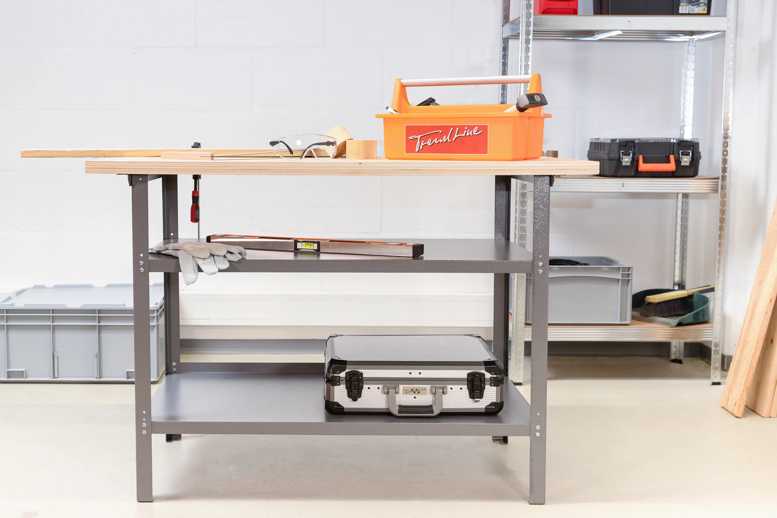 TrendLine Werkbank 120 x 60 x 85 cm TrendLine Werkbank 120 x 60 x 85 cm