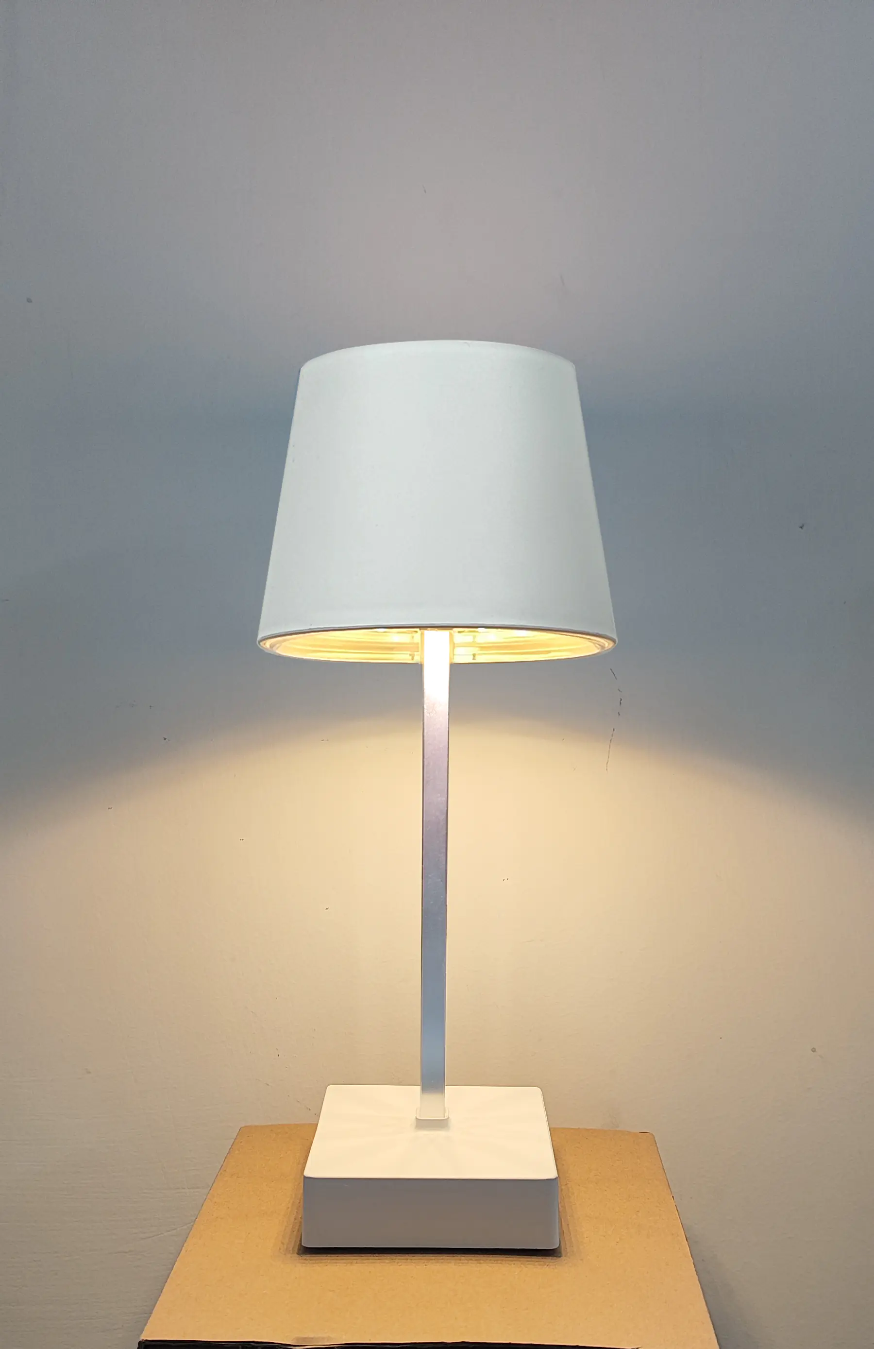 LED Tischleuchte Joy weiß mit Akku