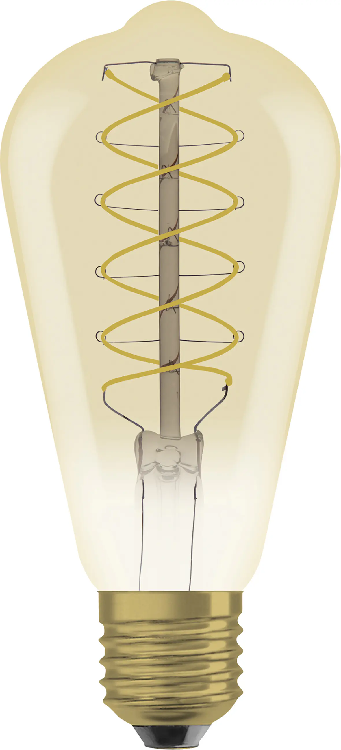 Osram LED Leuchtmittel E27 2er Pack Vintage Edison 4,8W Gold dimmbar warmweiß
