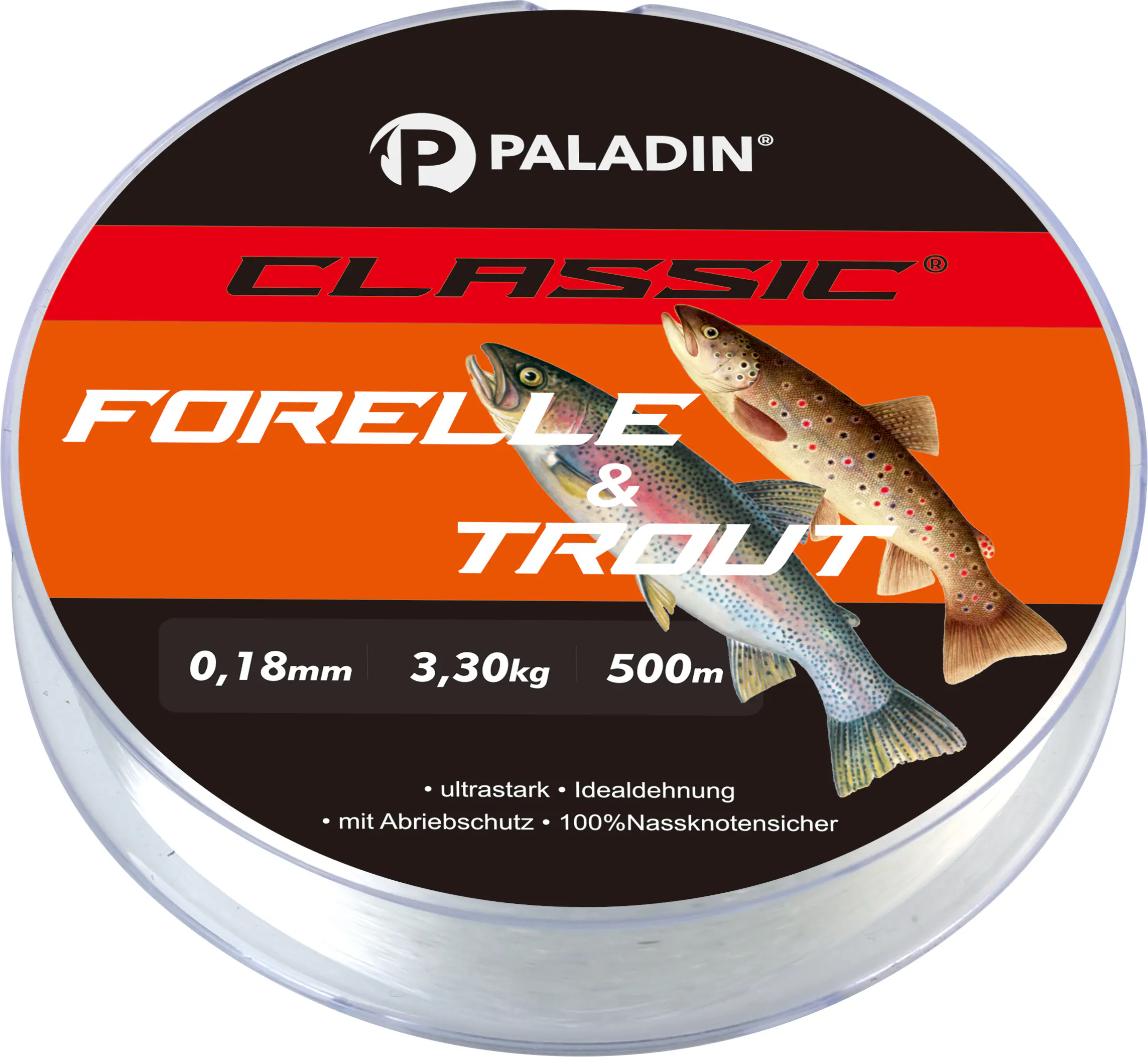 Paladin Angelschnur Forelle 500 m 0,22 mm hellblau