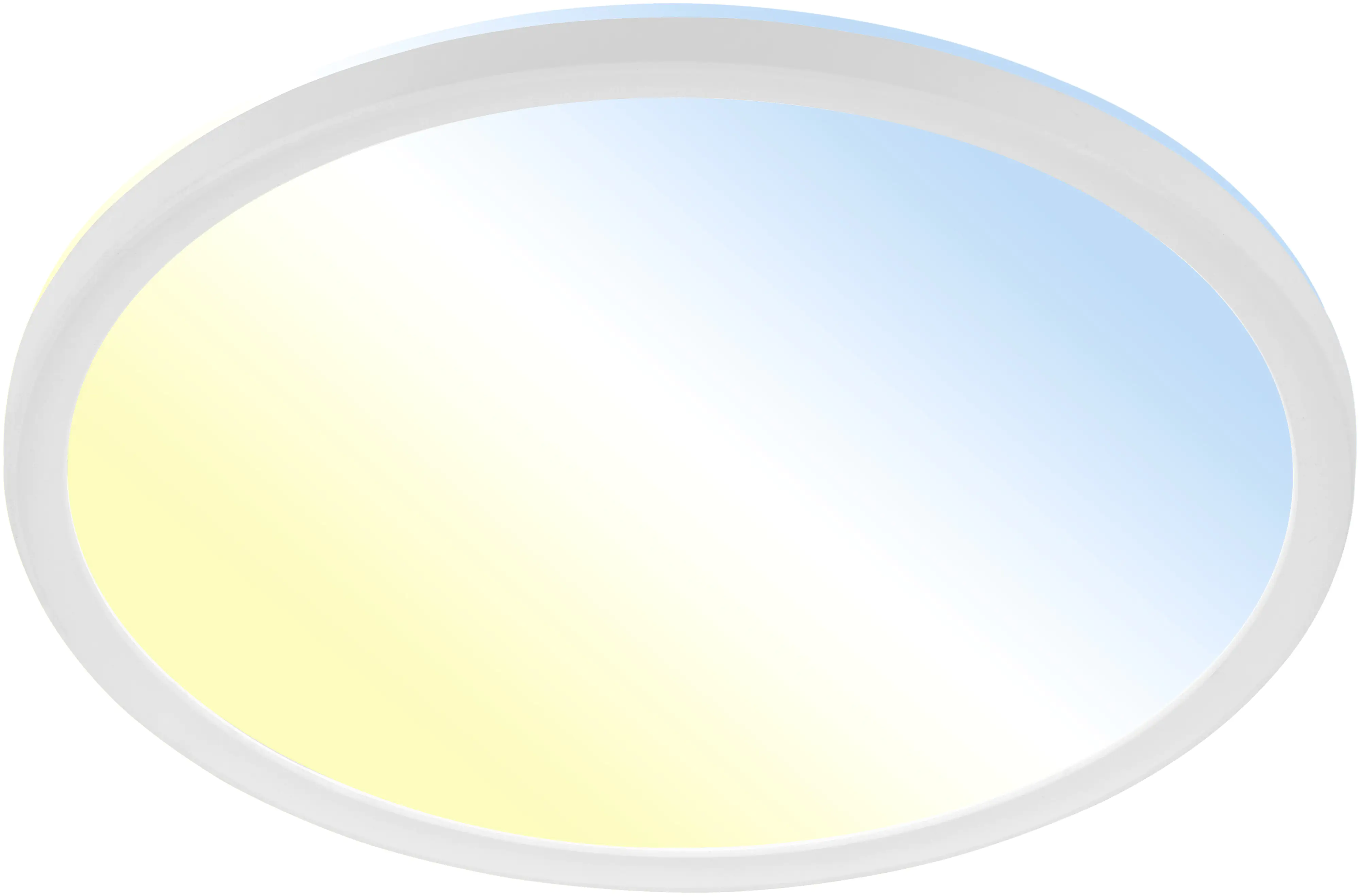 Briloner LED Panel Slim Ø 29,3 cm, weiß, utraflach CCT Briloner LED Panel Slim Ø 29,3 cm, weiß, utraflach CCT