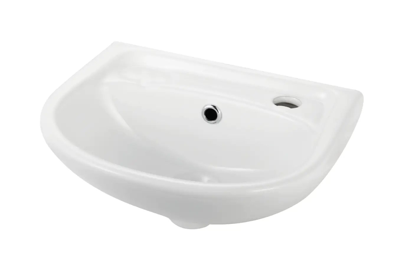 4333692056366 Primaster Waschbecken Lennox 37,5 cm, weiß