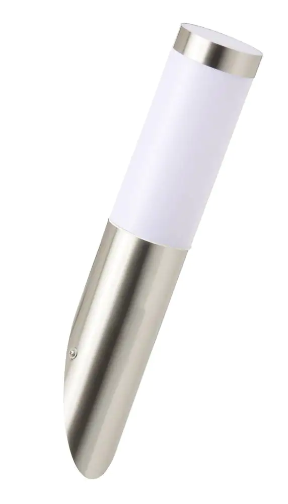 Brilliant LED Außen-Wandleuchte Adonia E27 edelstahl 40 x 7,5 cm warmweiß