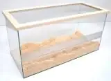 Ollesch Nagerterrarium 80x35x40 cm, mit Holzabdeckung