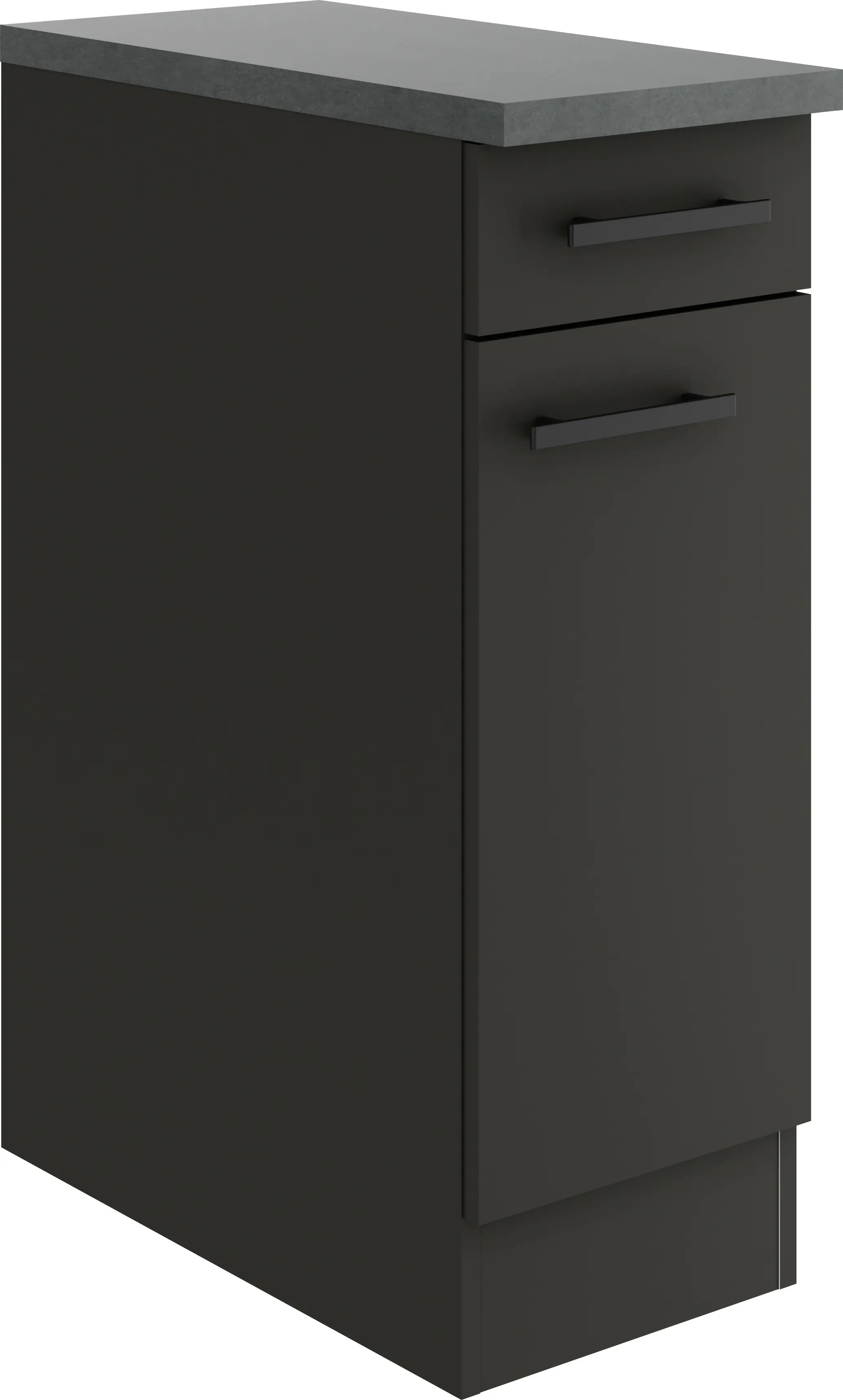 Optifit Unterschrank Madrid 420 anthrazit matt 30 cm