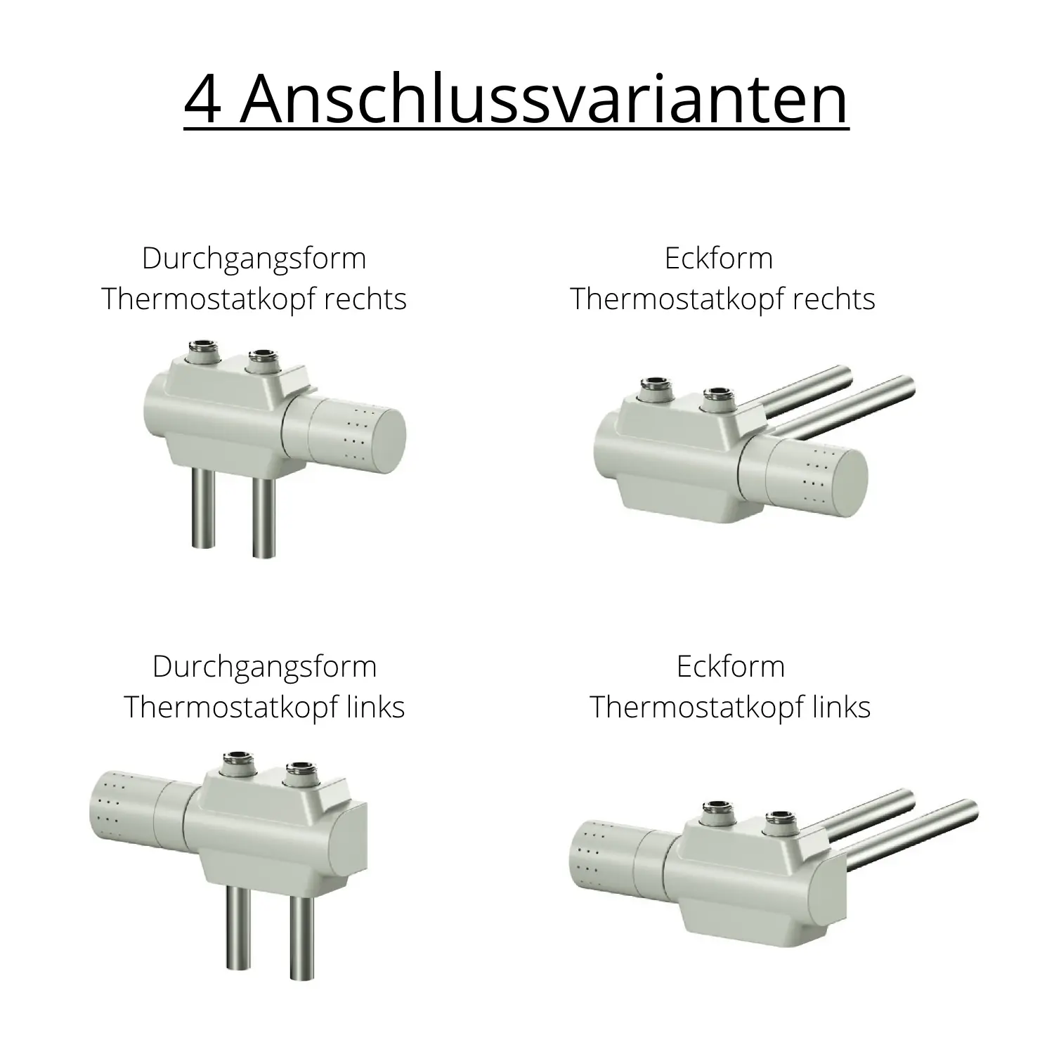 Ximax Heizkörper Mittelanschlussgarnitur Multiblock-Set Universal chrom