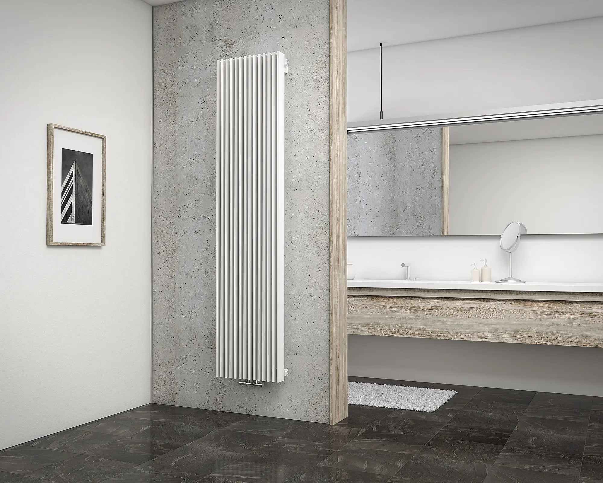 Schulte Badheizkörper London 180 x 41,5 cm 1328 Watt