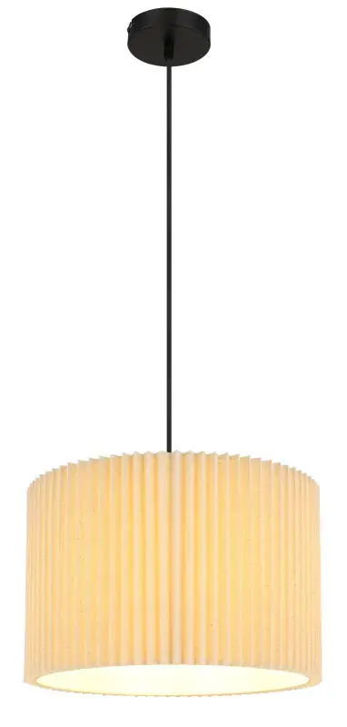 Globo Hängeleuchte Page 38 x 120 cm Ø x H schwarz matt