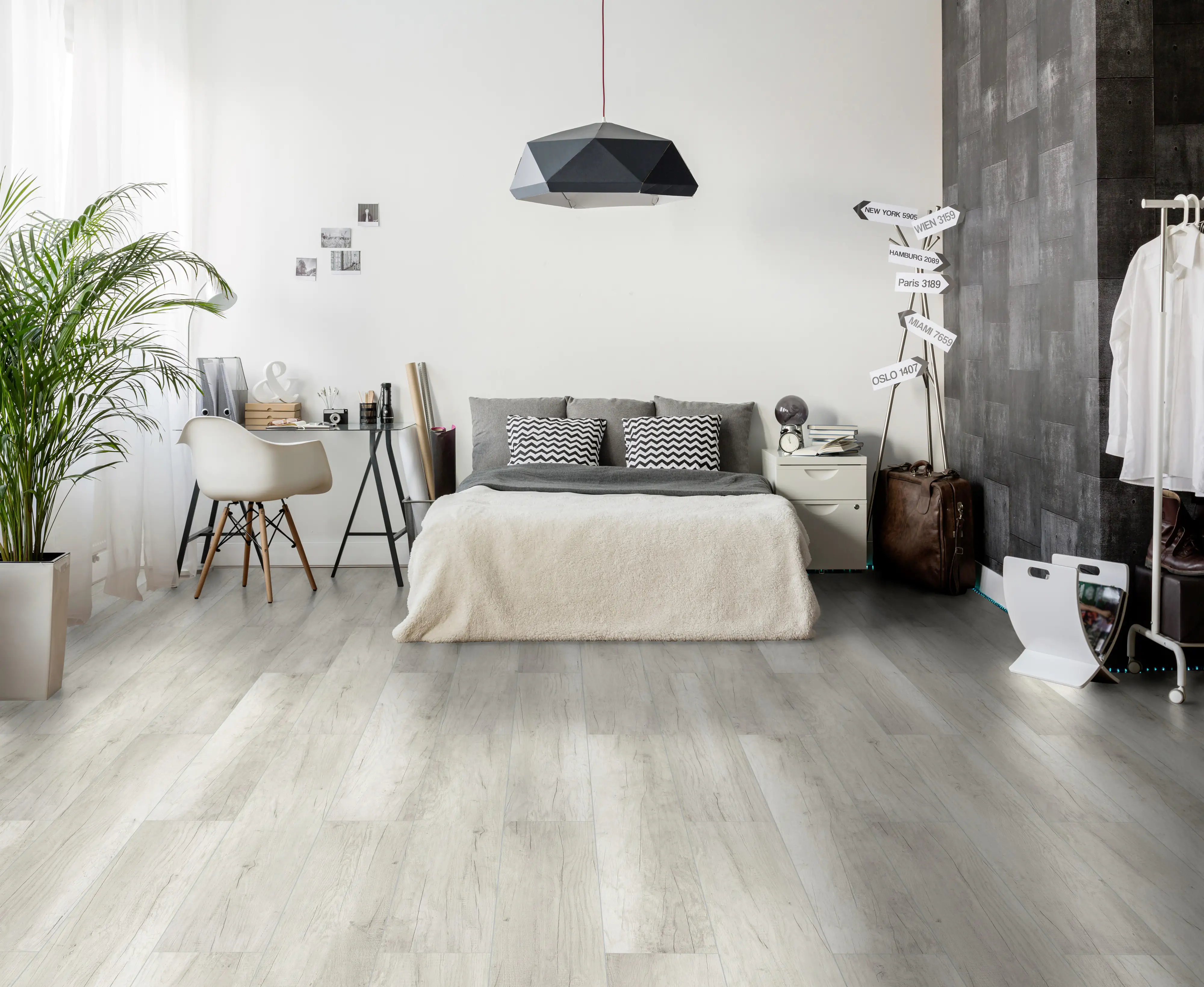 4003992549409_2071353 Classen Laminat Megaloc Aquaprotect 128,5 x 19,2 cm 8 mm Oak light grey