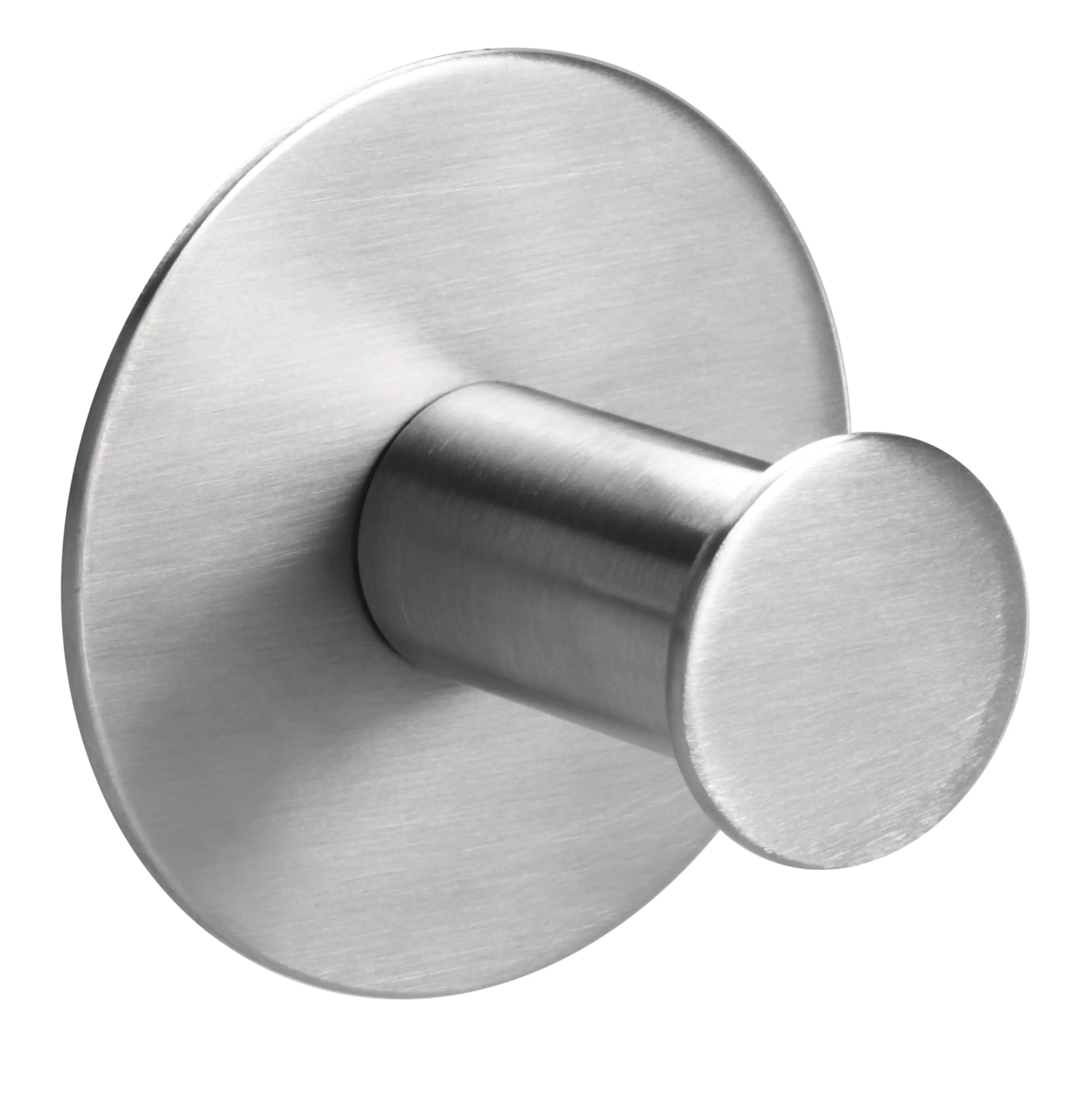 4042448407450_1 tesa Powerbutton Haken Classic rund, Edelstahl