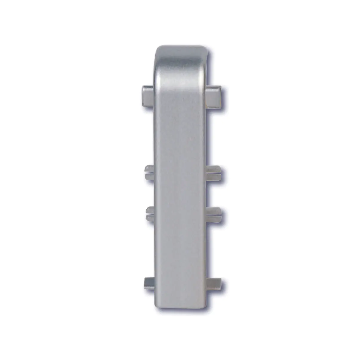 Neuhofer Zwischenstück für Fußleiste silber bedampft