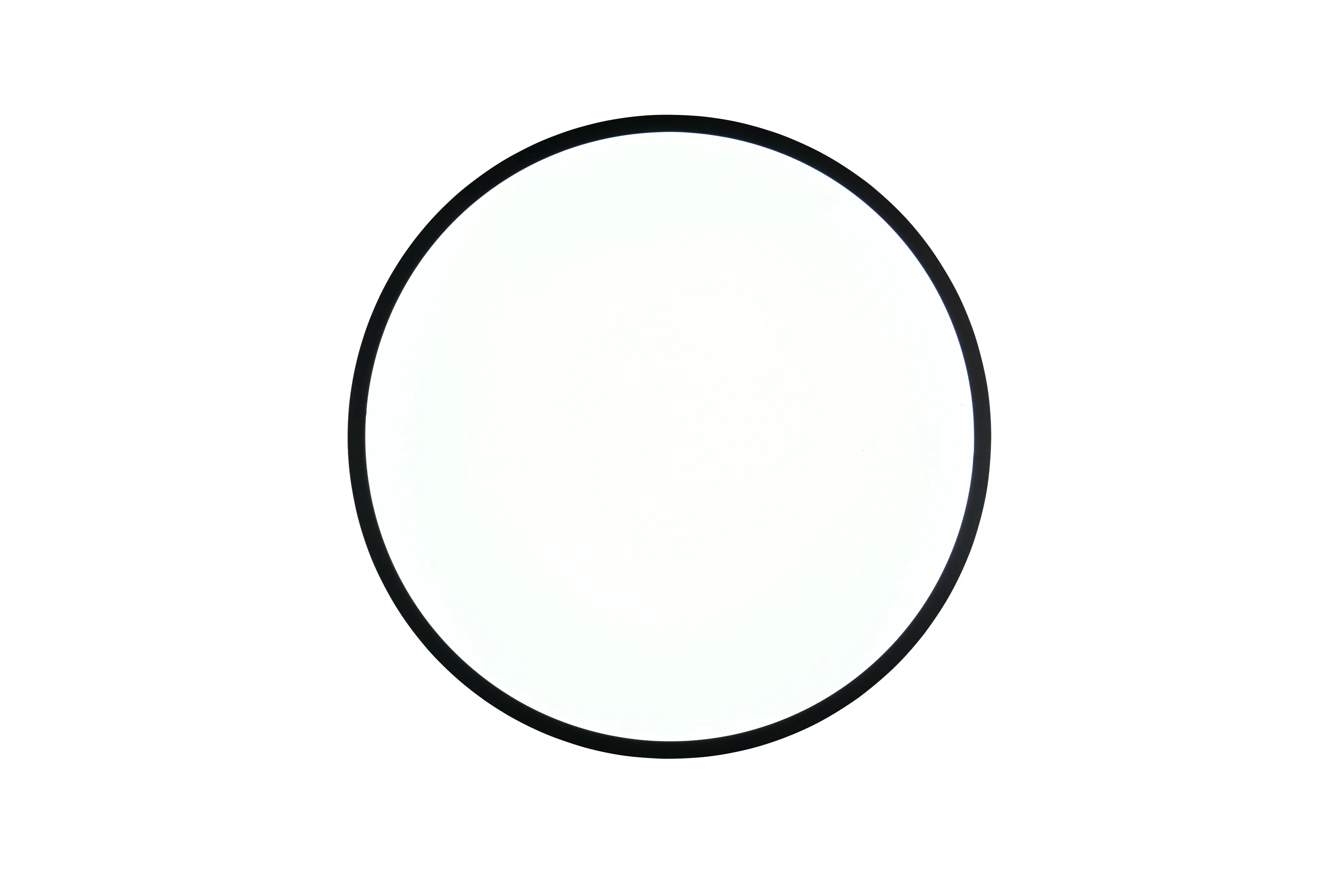 Reality LED Deckenleuchte Slope Ø 49 cm schwarz matt 34 W warmweiß-kaltweiß dimmbar