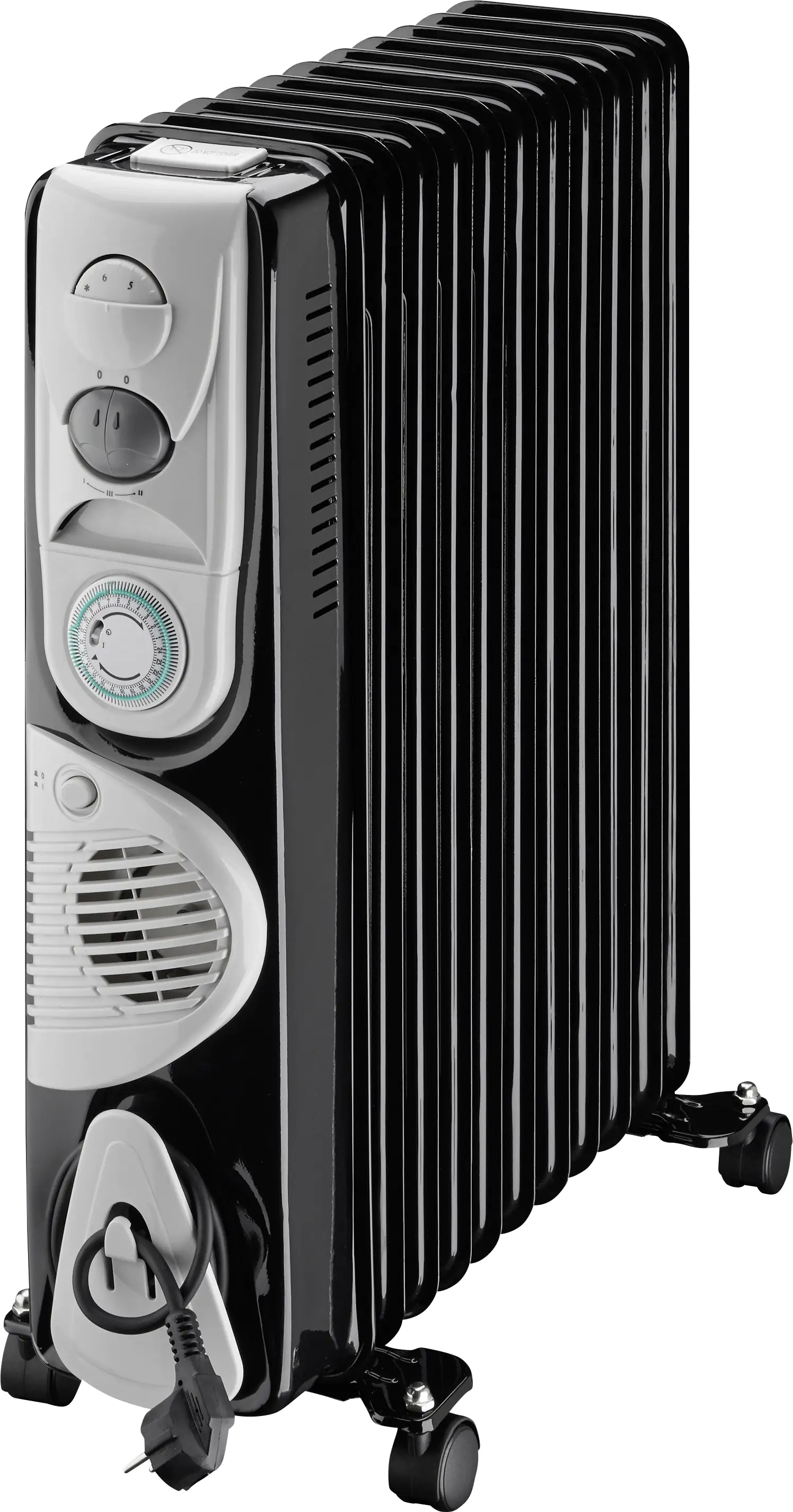 Rowi Ölradiator HOR 2900/11/4 GZ 11 Rippen Gebläsefunktion Zeitschaltuhr