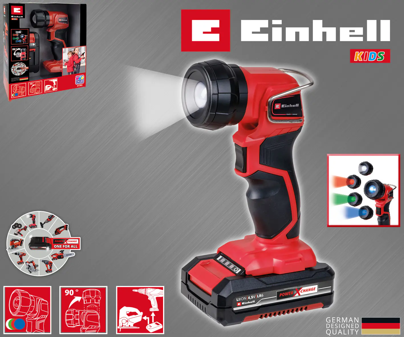 Einhell Kids Kinder-Akkulampe